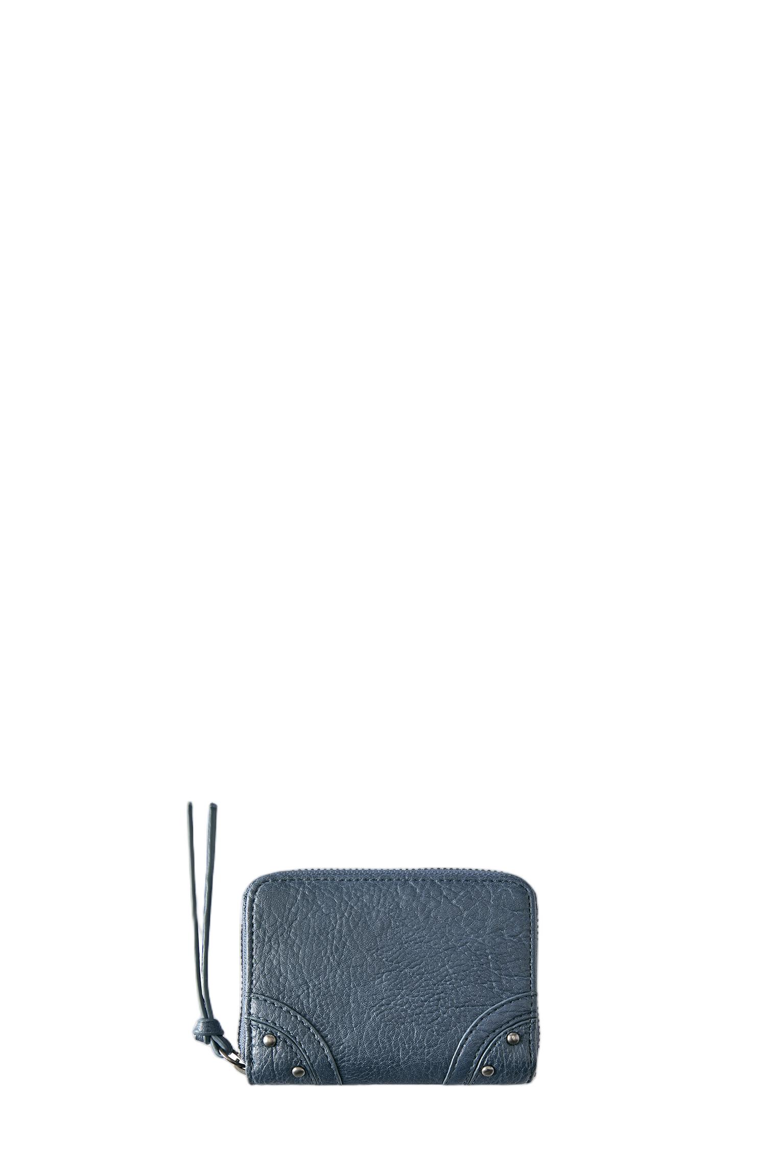 Studded purse — Blue