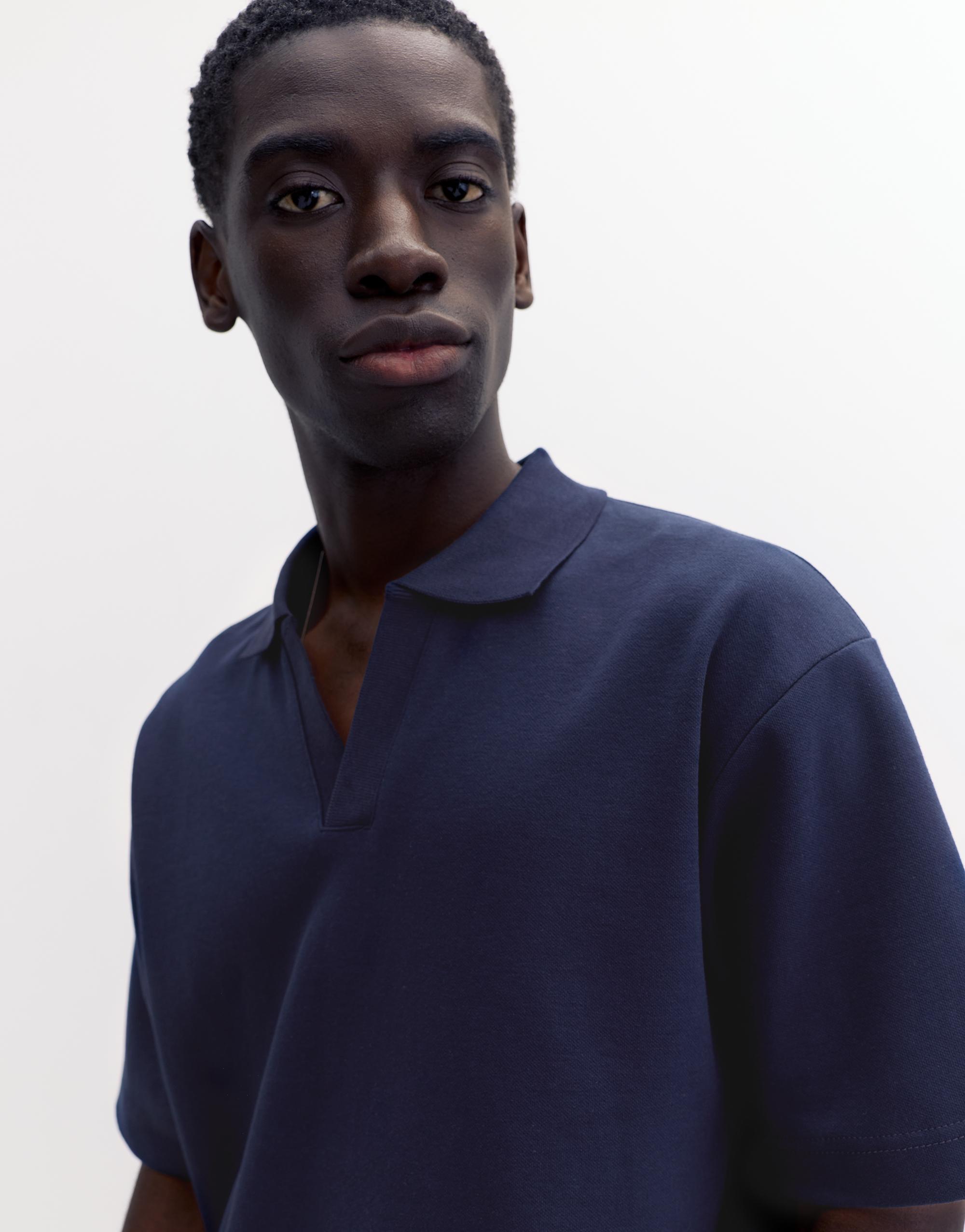 Kısa kollu interlok polo - Görsel 106