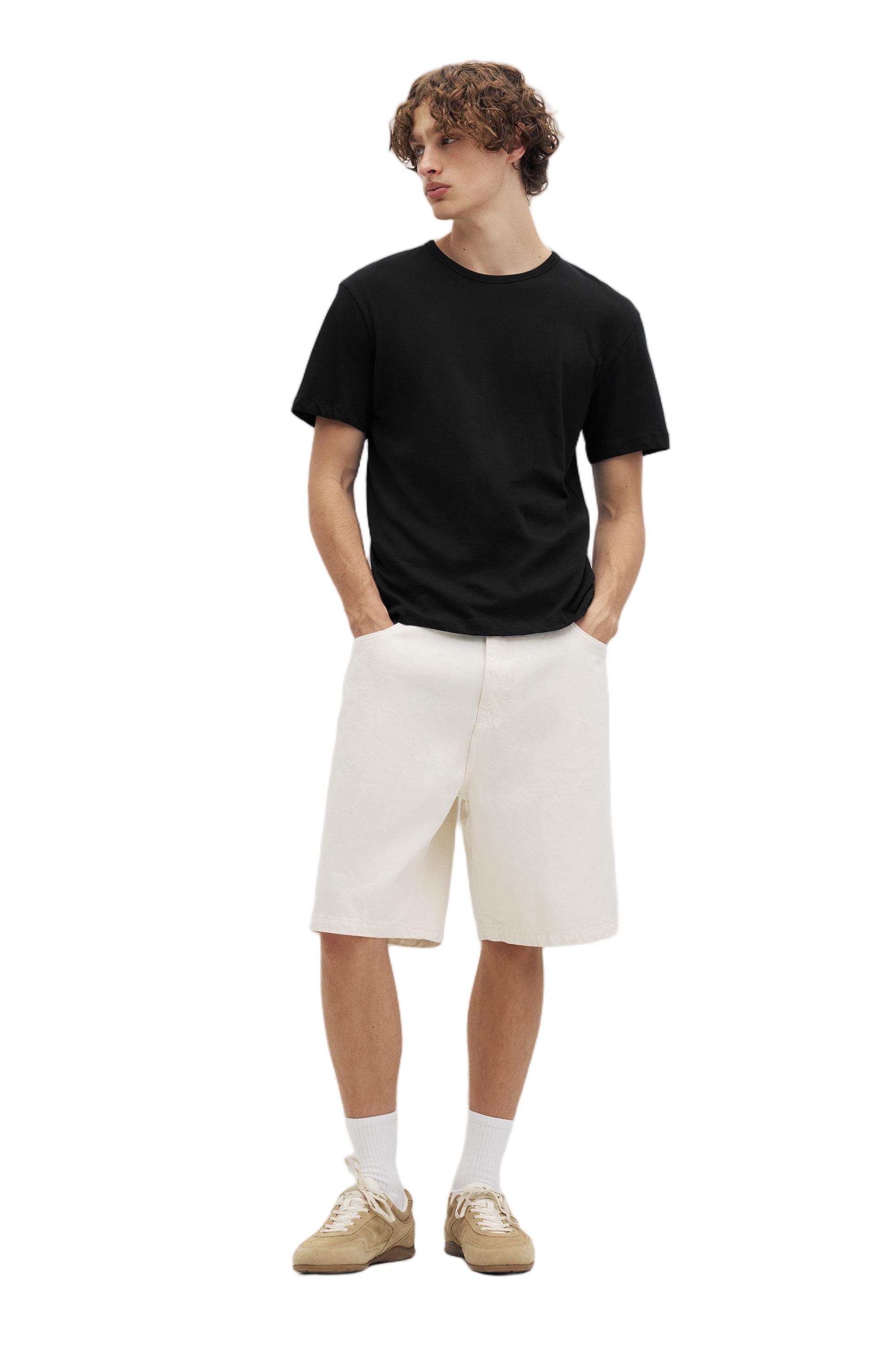 Basic slim fit tişört - Görsel 14