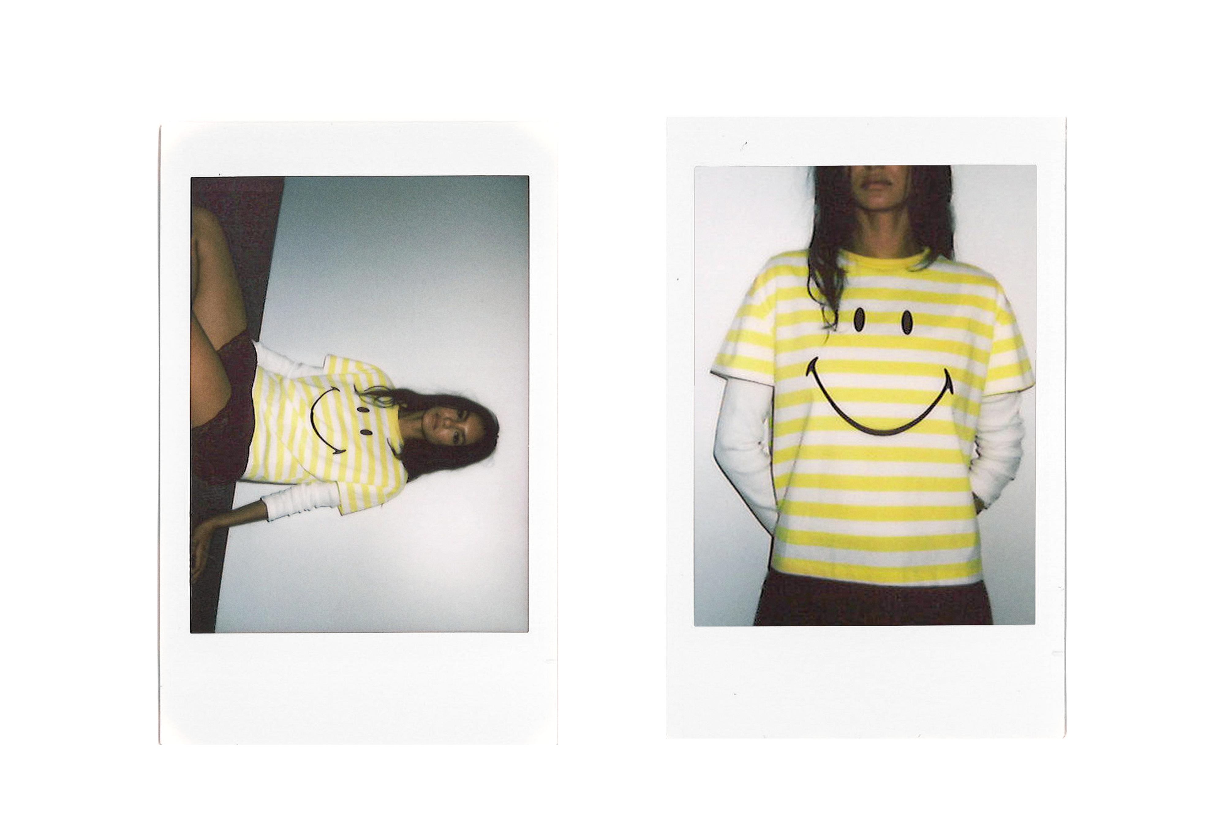 Smiley striped T-shirt — Striped