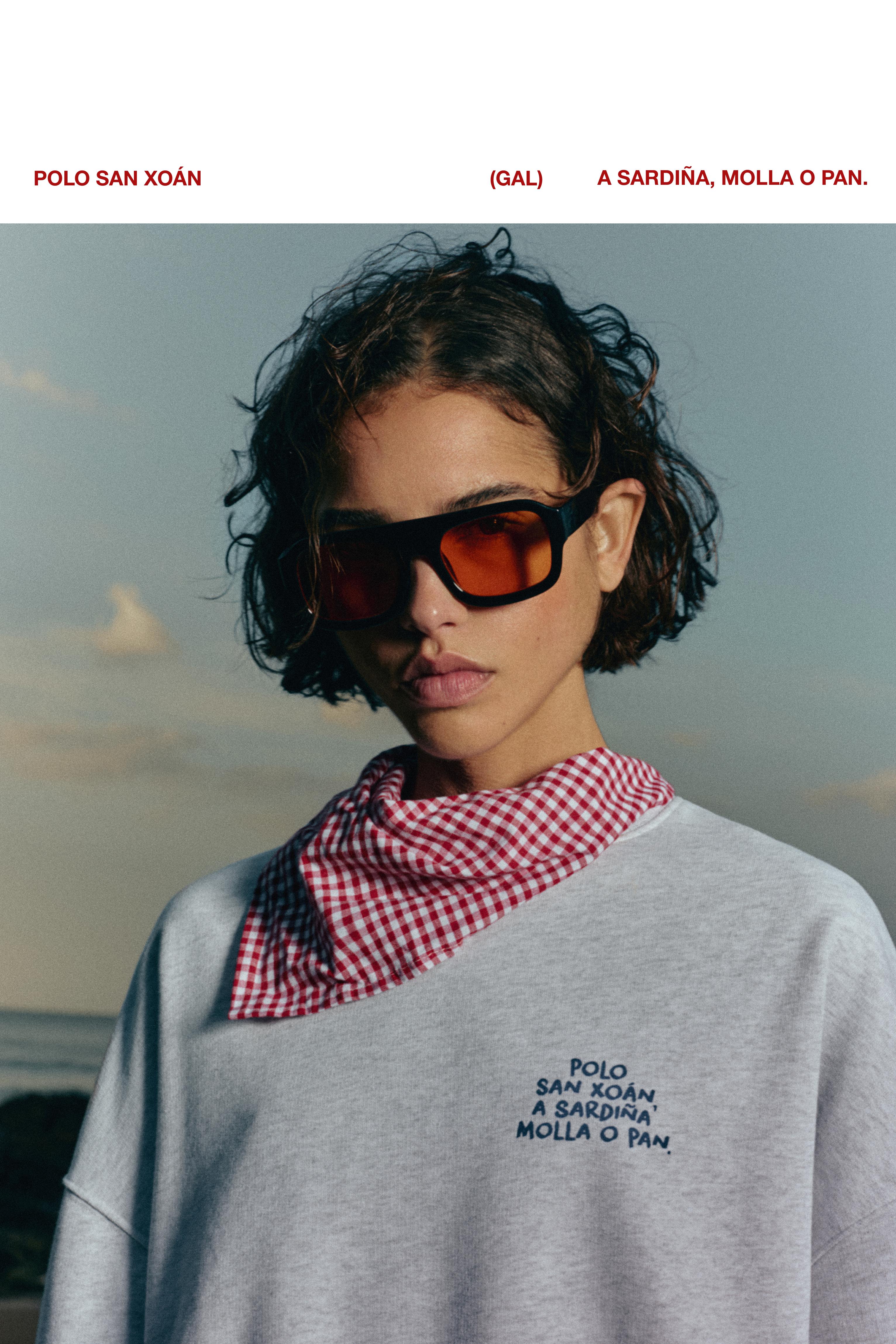 San Xoán Noite Meiga sweatshirt — Grey marl