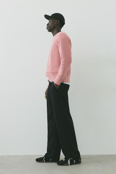 Wide-leg tailored trousers — Black 4