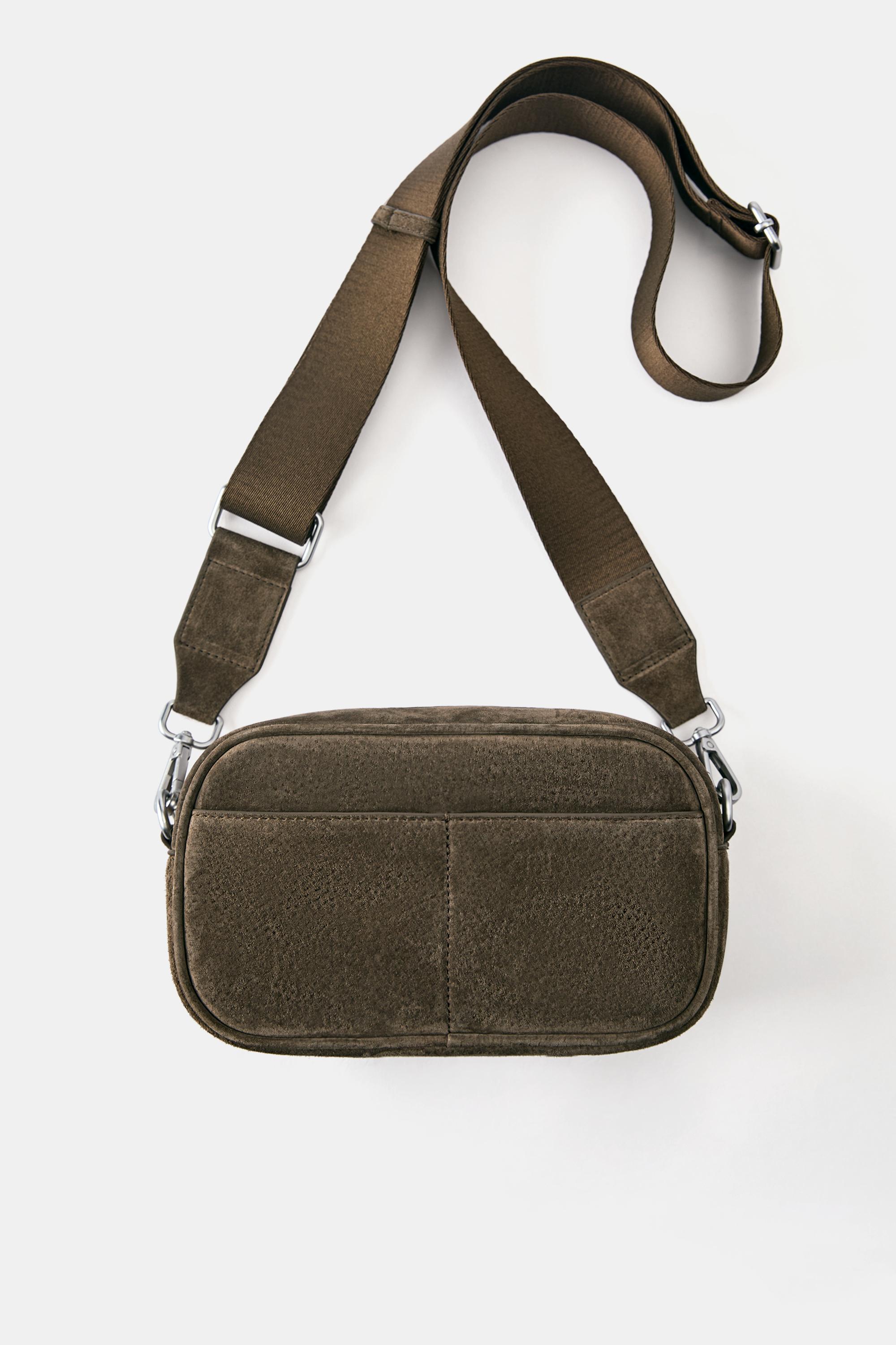 Bolso bandolera piel