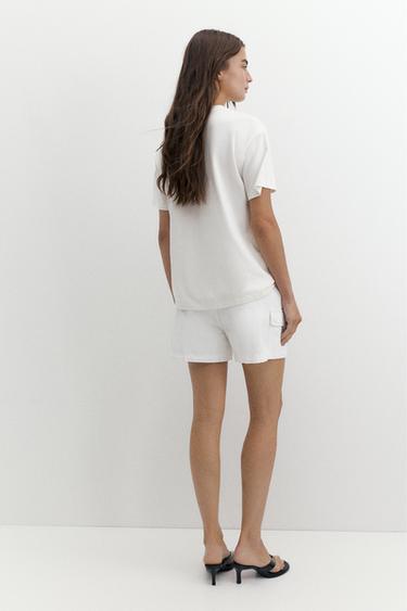 Floral slogan T-shirt — Ice 2