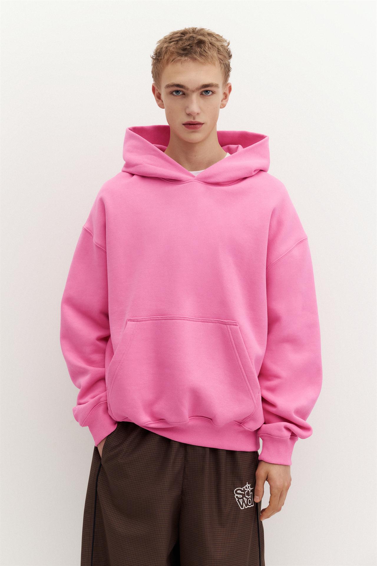 STWD hood sweatshirt — Pink