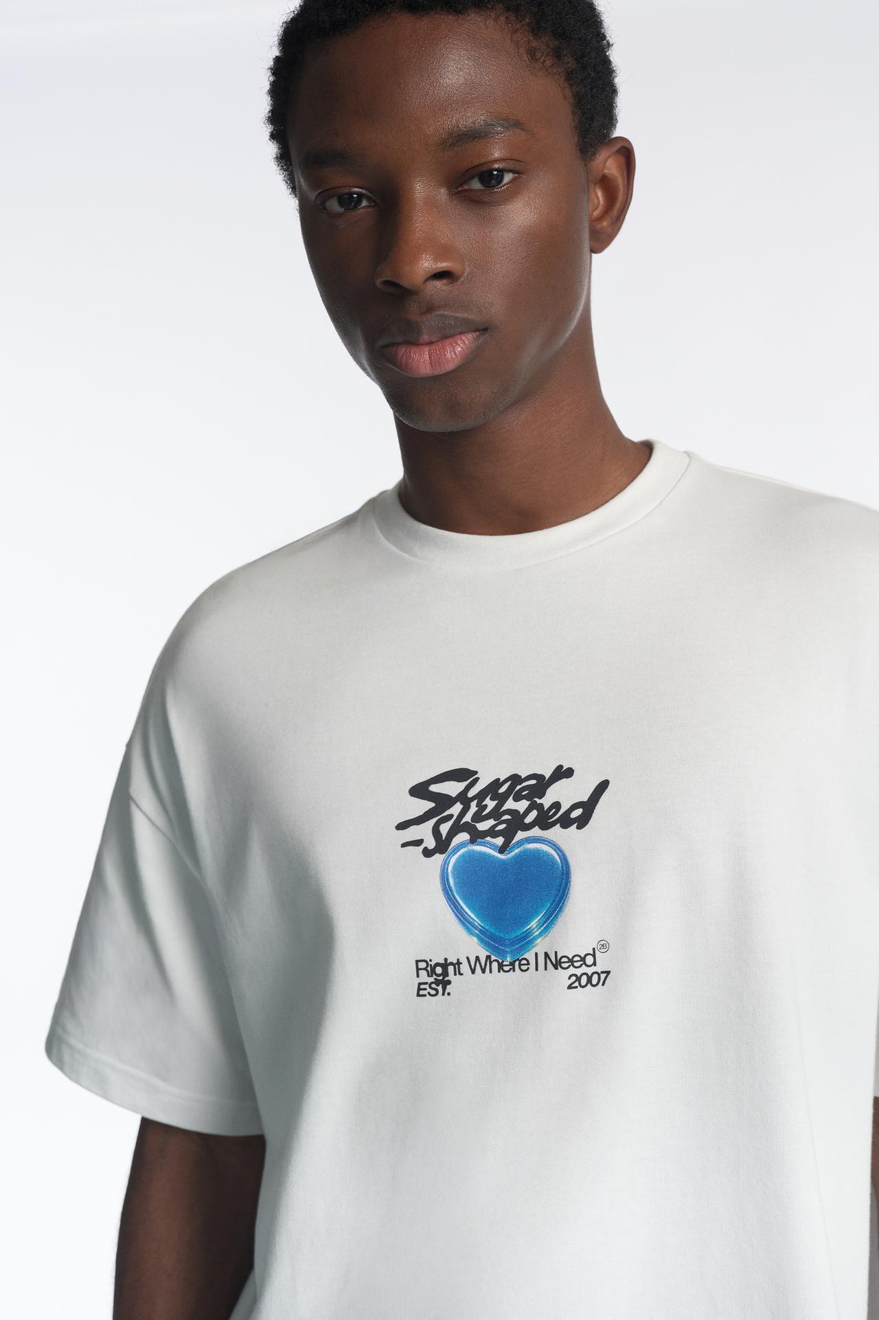 STWD Sweet Candy graphic T-shirt — White
