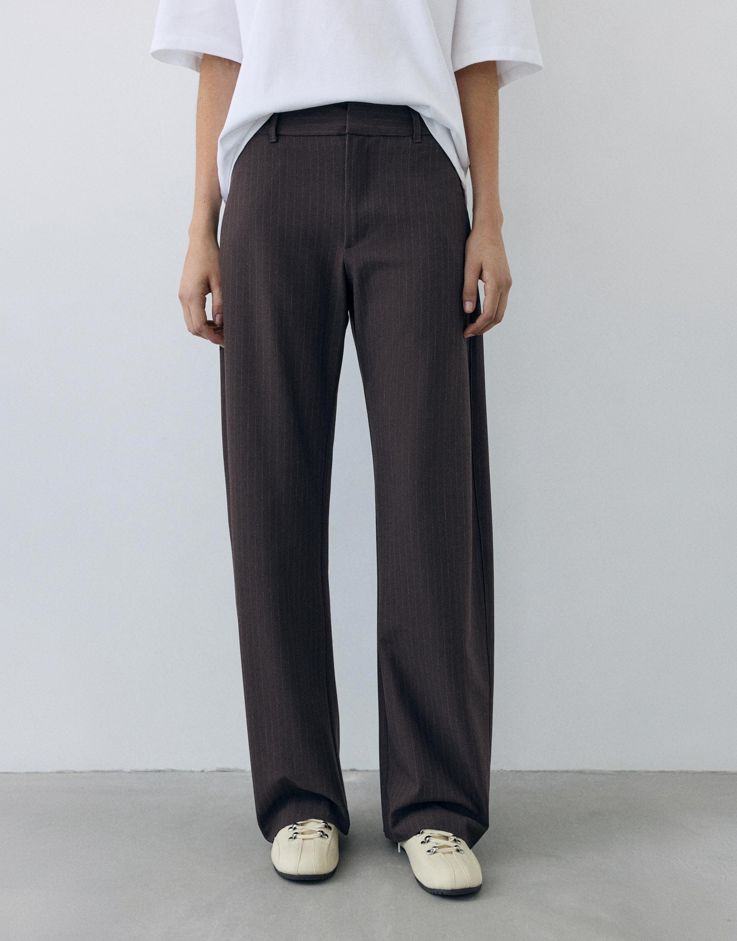 Smart trousers — Brown