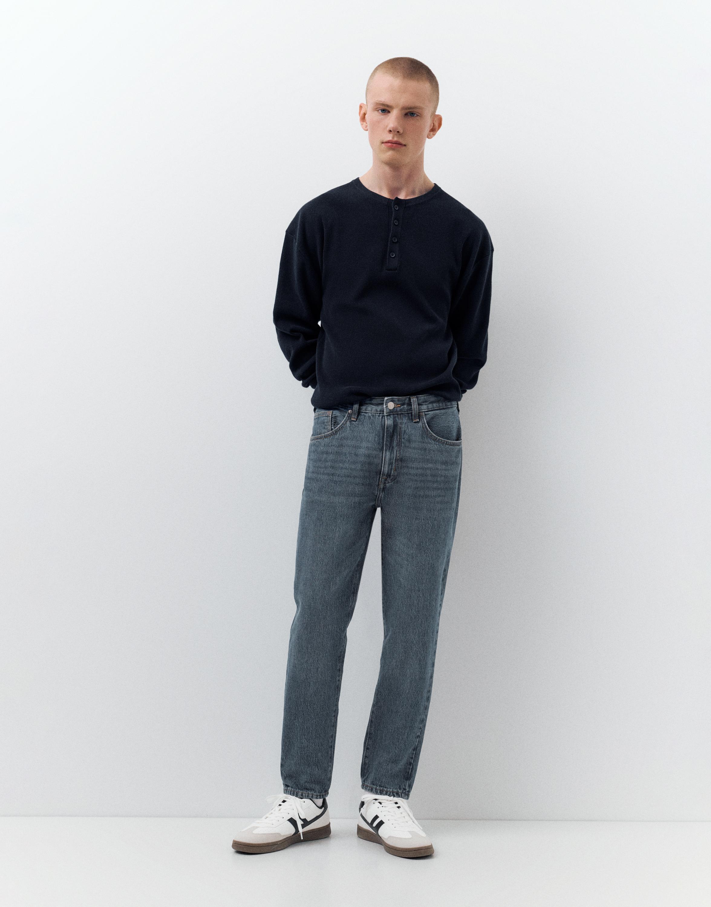 Standard jeans — Pastel blue
