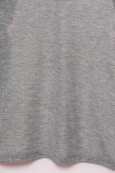 Fine double-layer T-shirt — Grey marl 8