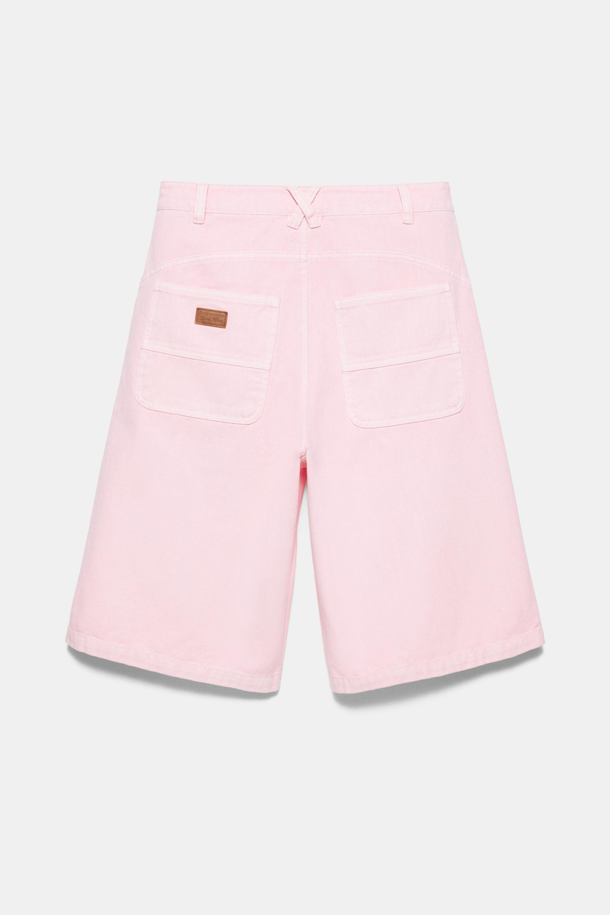 Pembe Jorts şort - Görsel 5