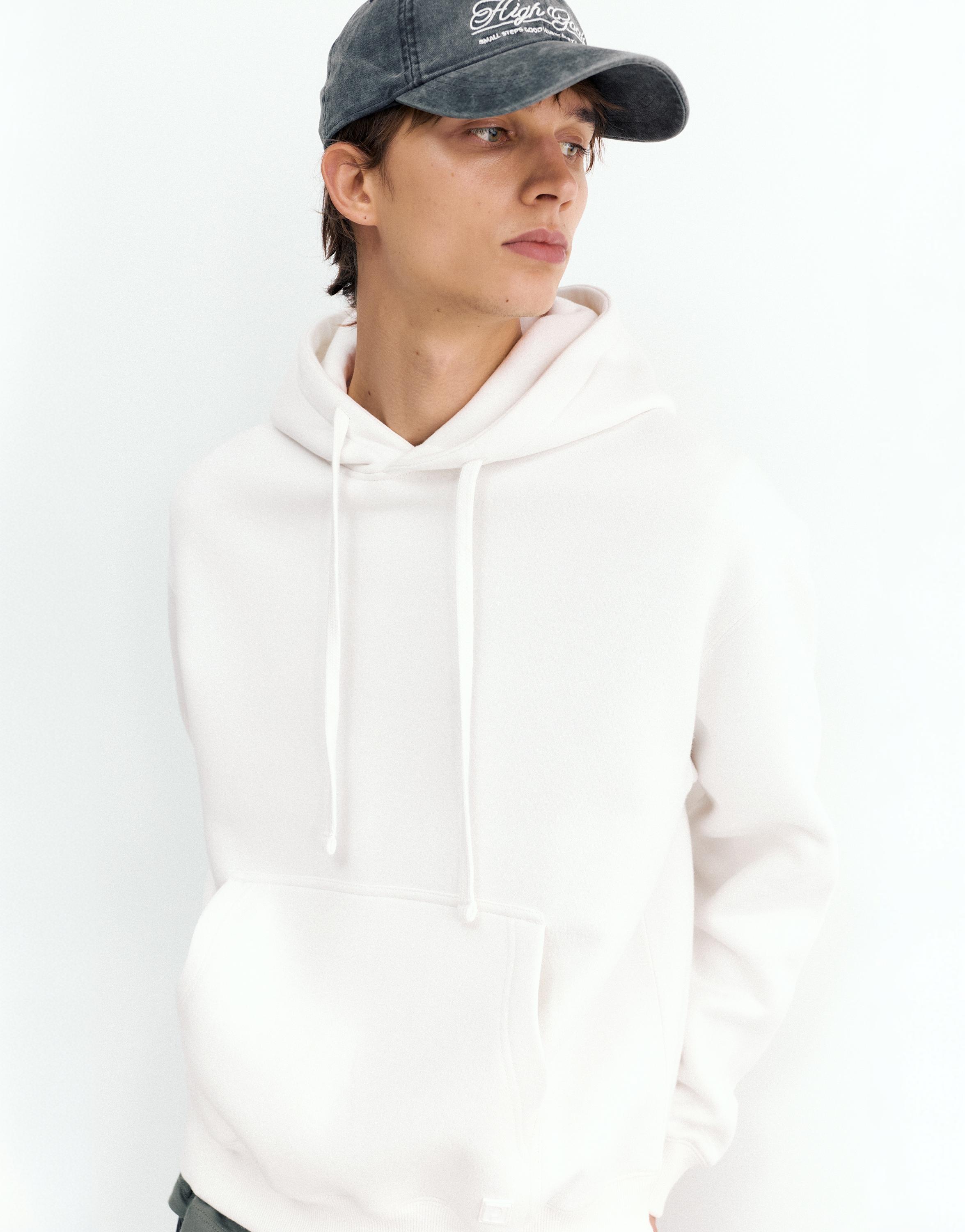 Basic hoodie — Off white