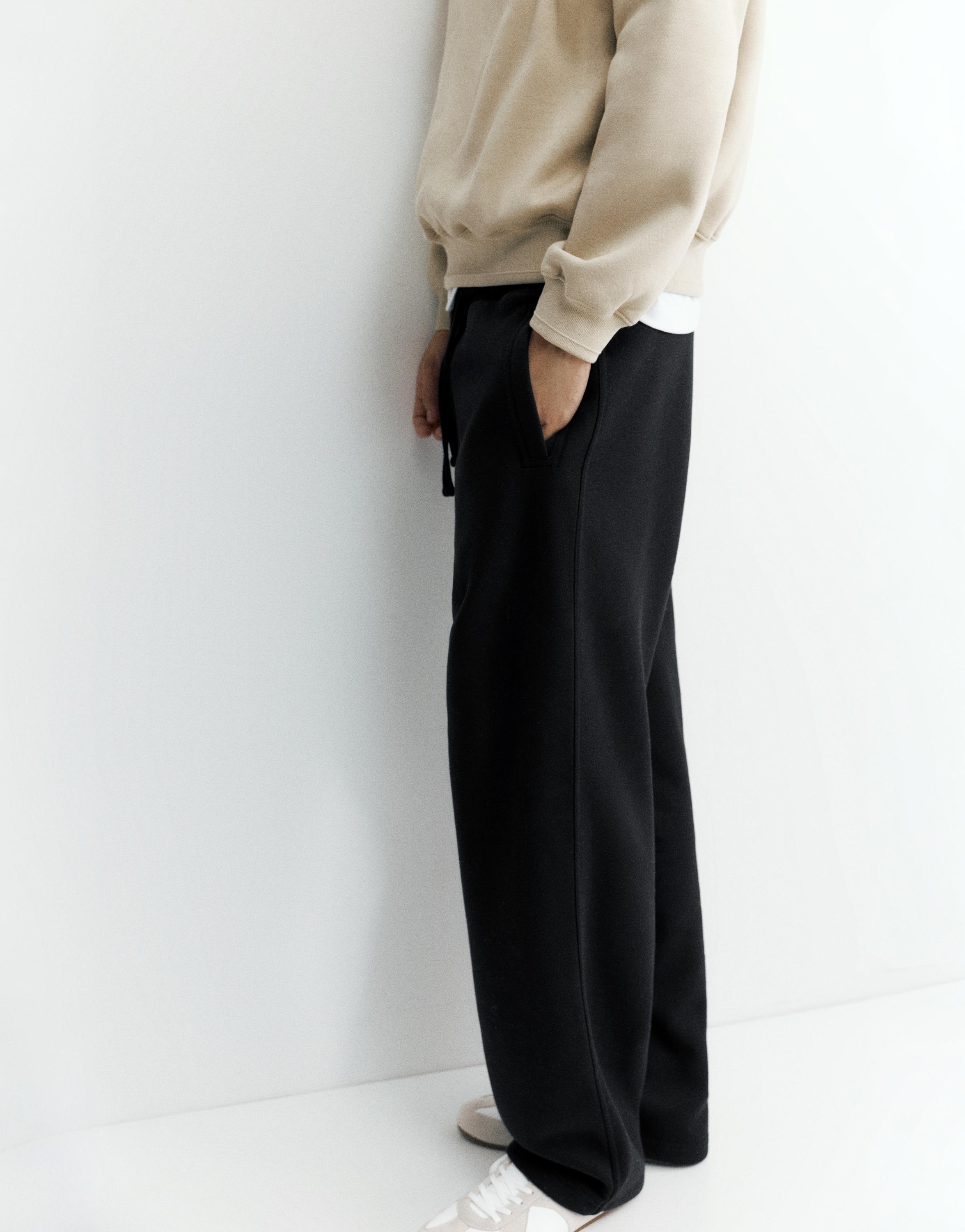 Baggy joggers — Black
