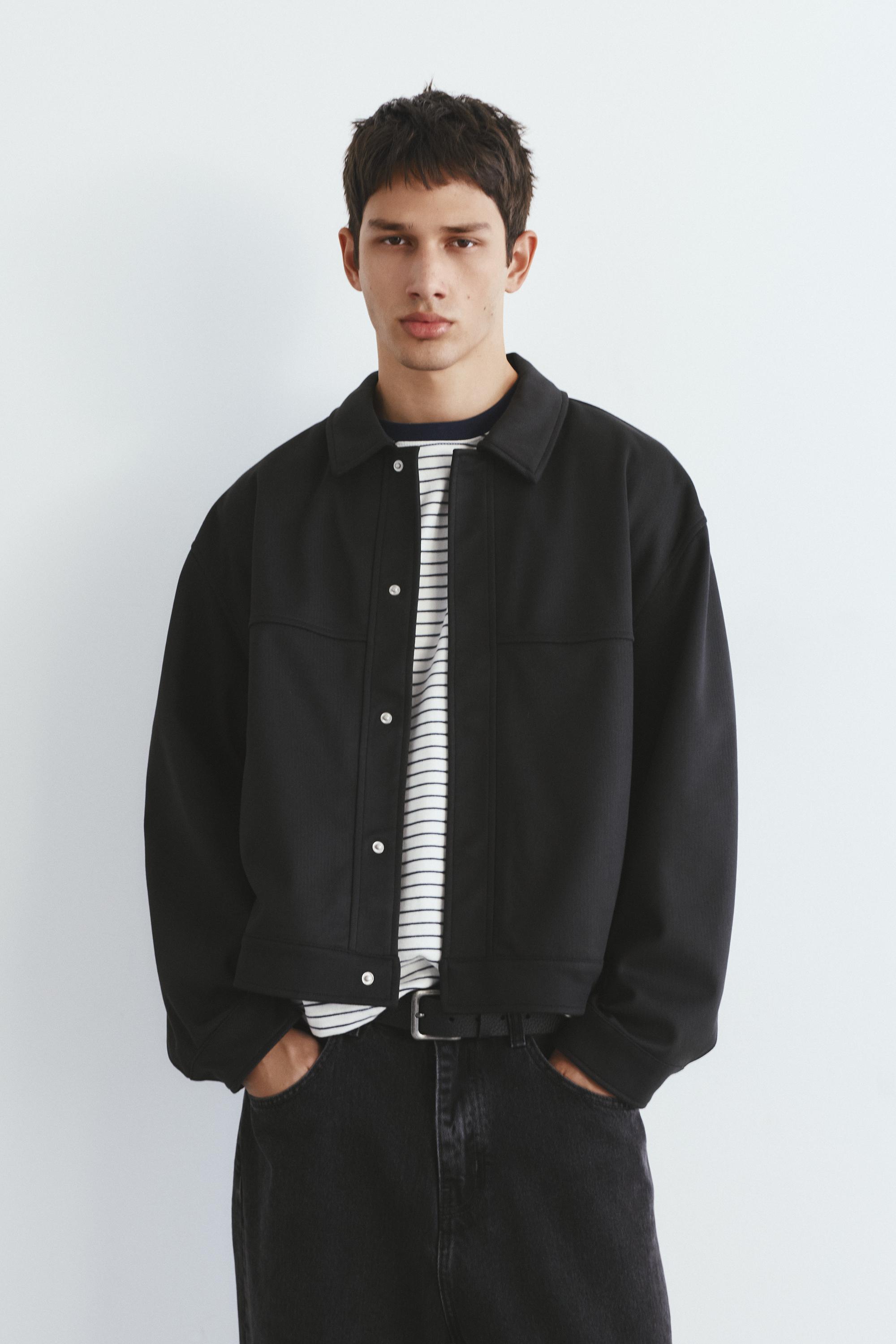 Yapılandırılmış ceket - Görsel 17