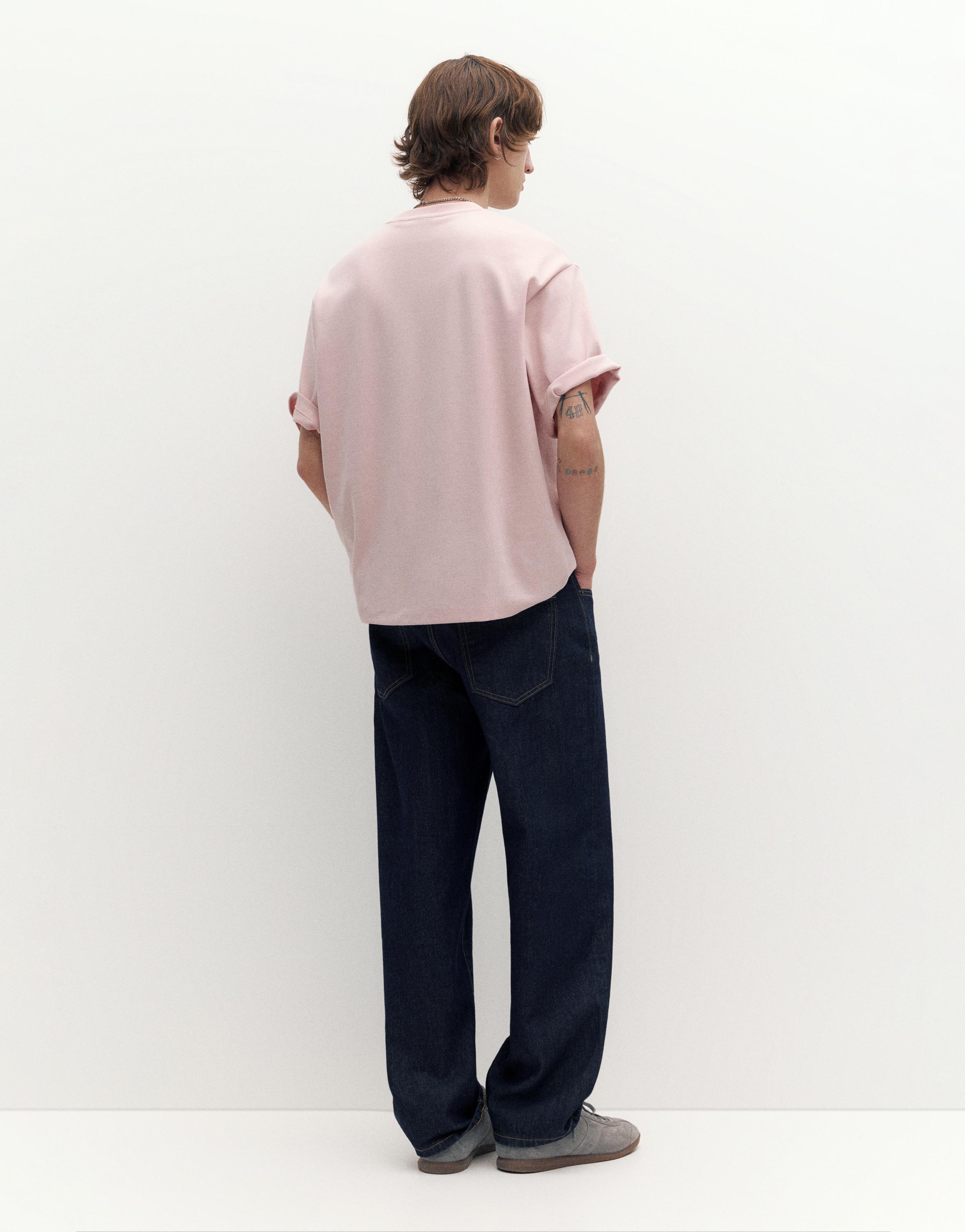 Boxy T-shirt — Pink