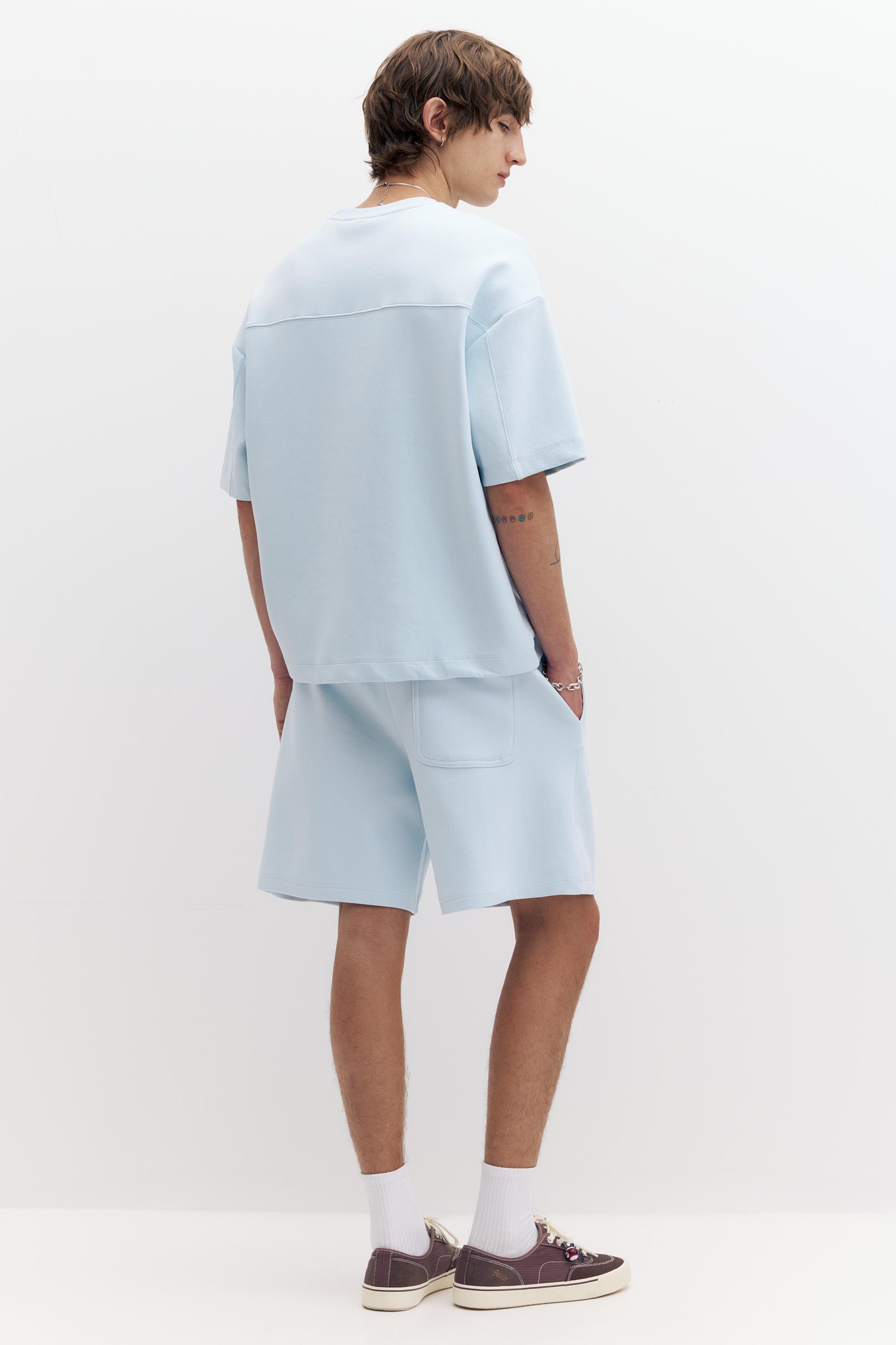 Kısa kollu interlok sweatshirt - Görsel 41