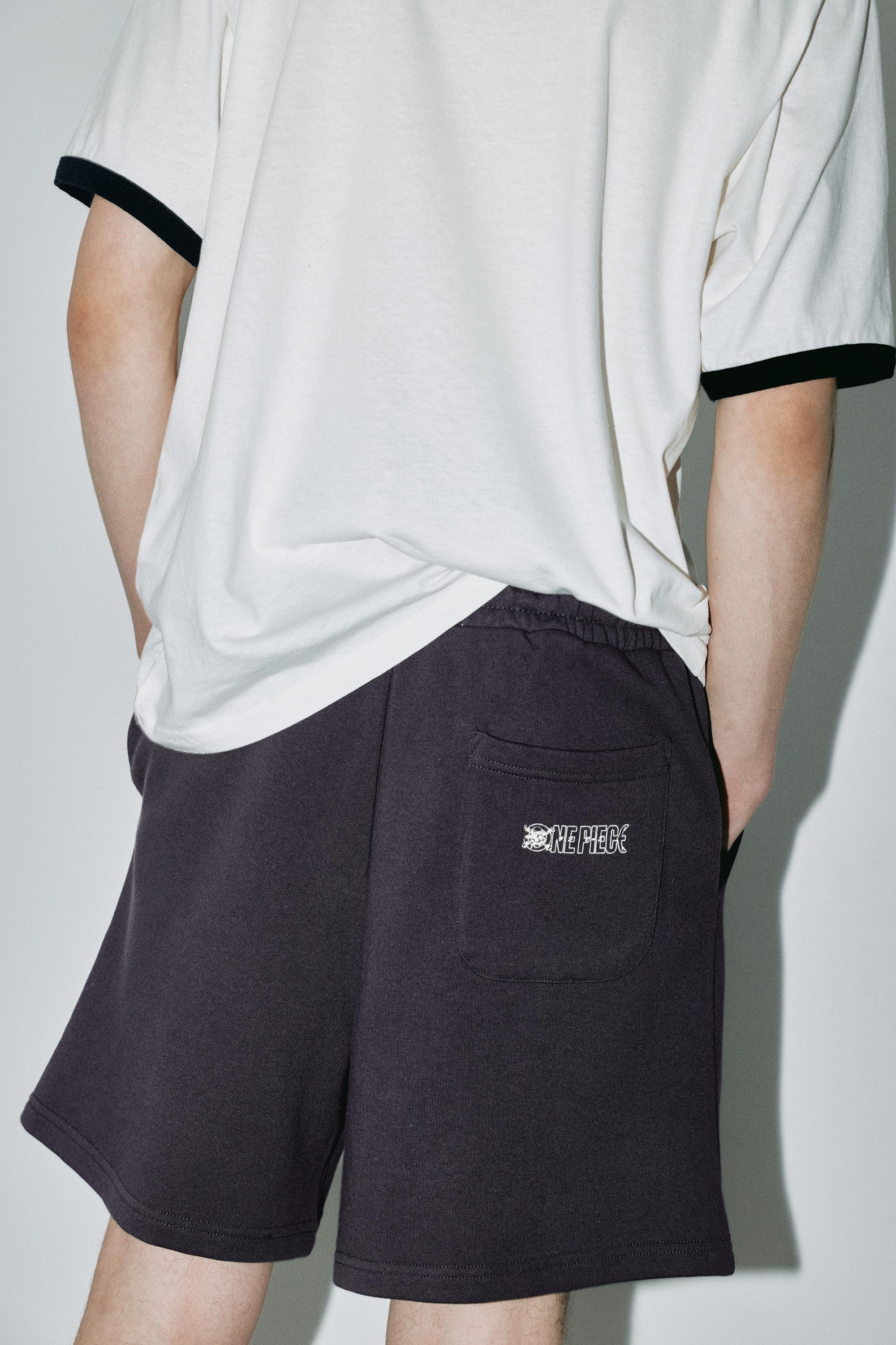 One Piece jogger shorts — Navy