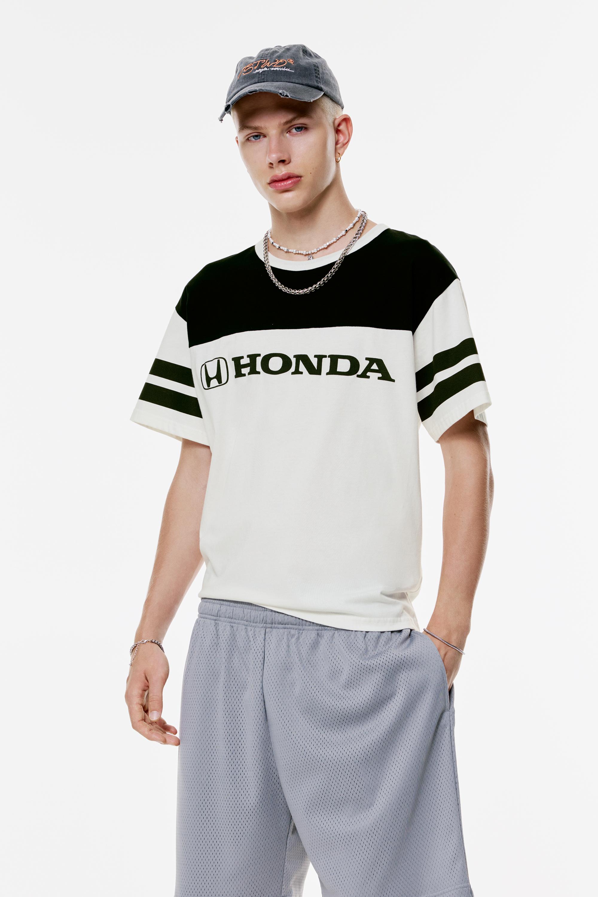 Honda T-Shirt Mit Einsätzen