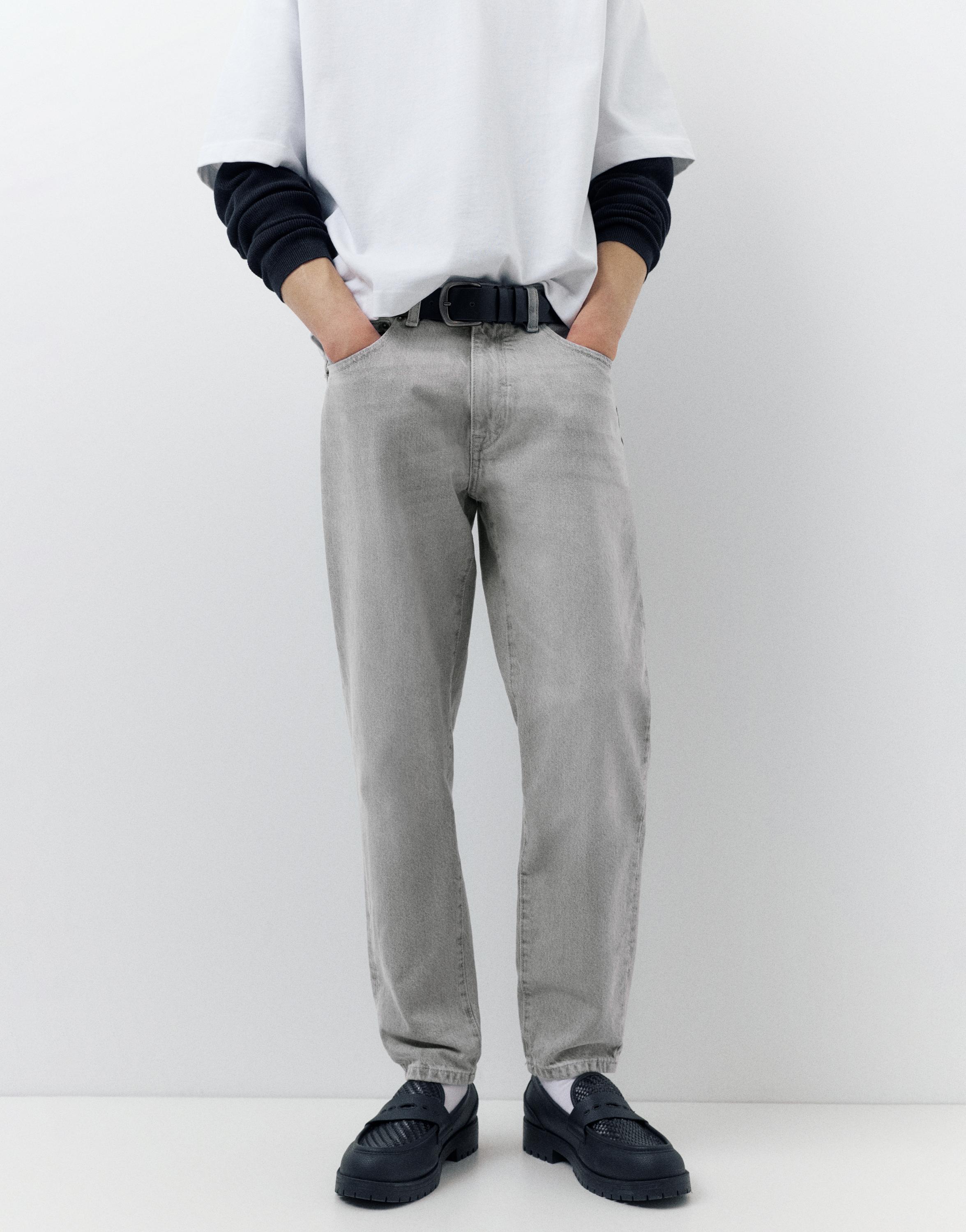 Standard jeans — Pale grey