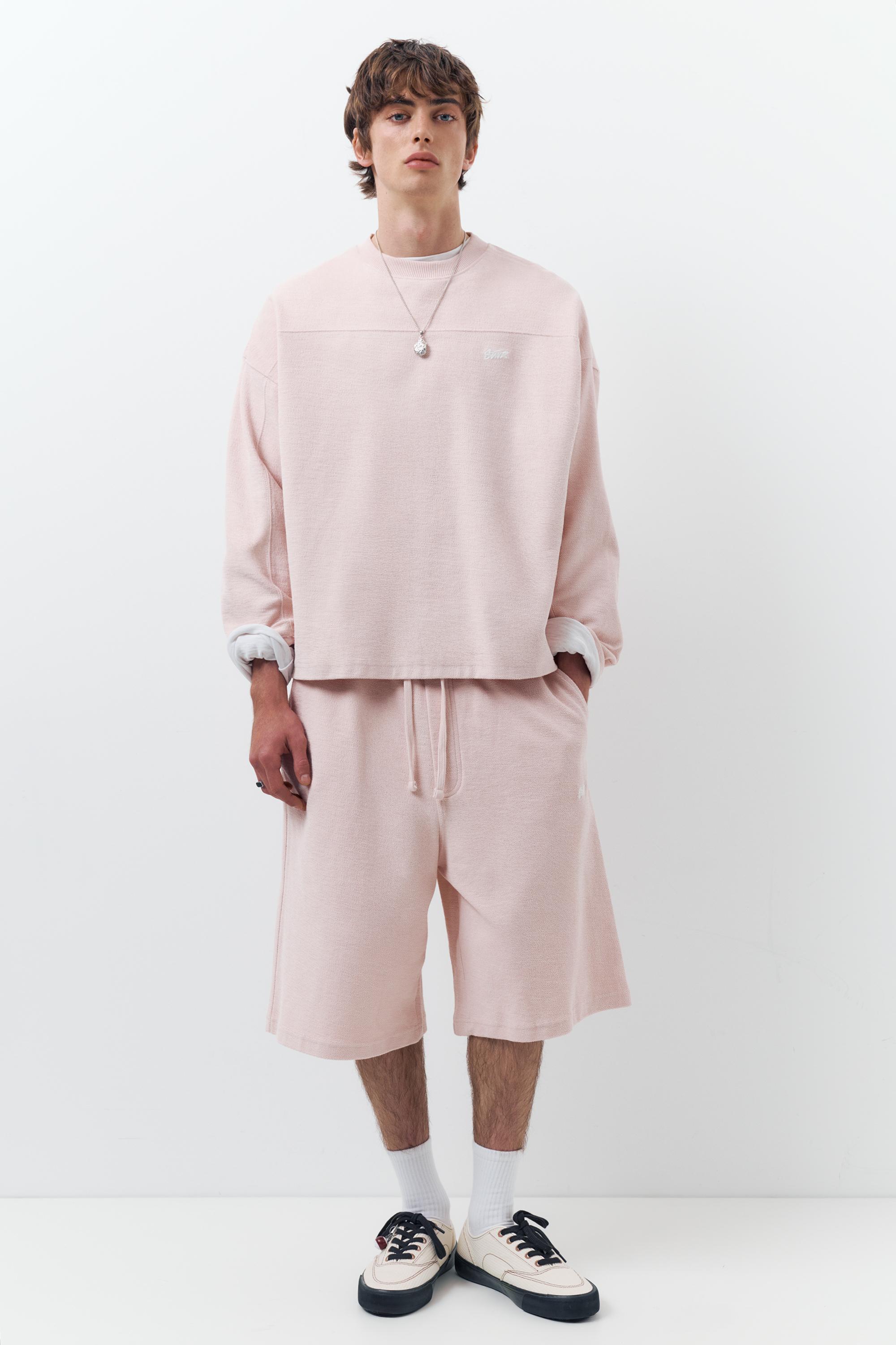 STWD skater jogger Bermuda shorts — Pink