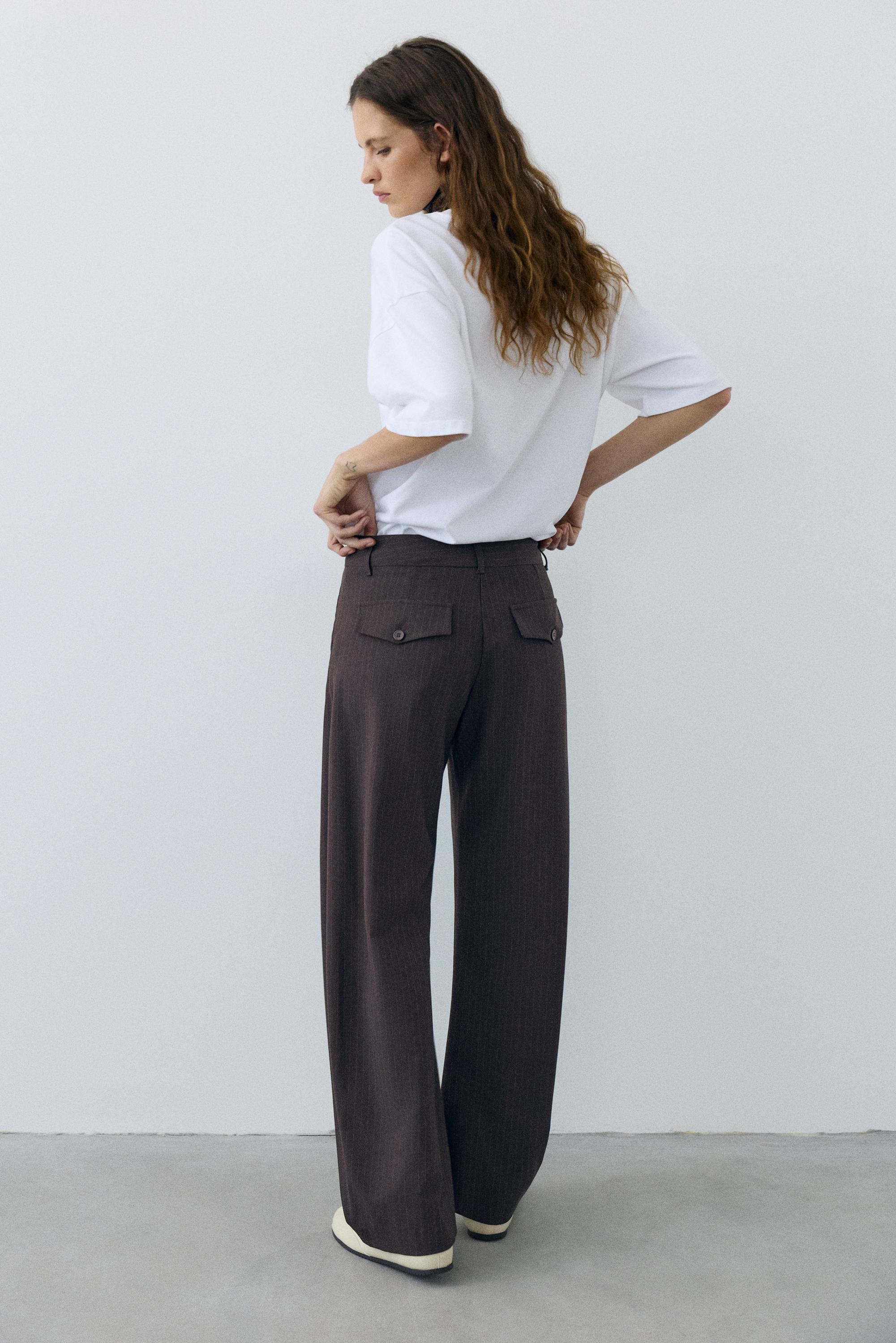 Smart trousers — Brown