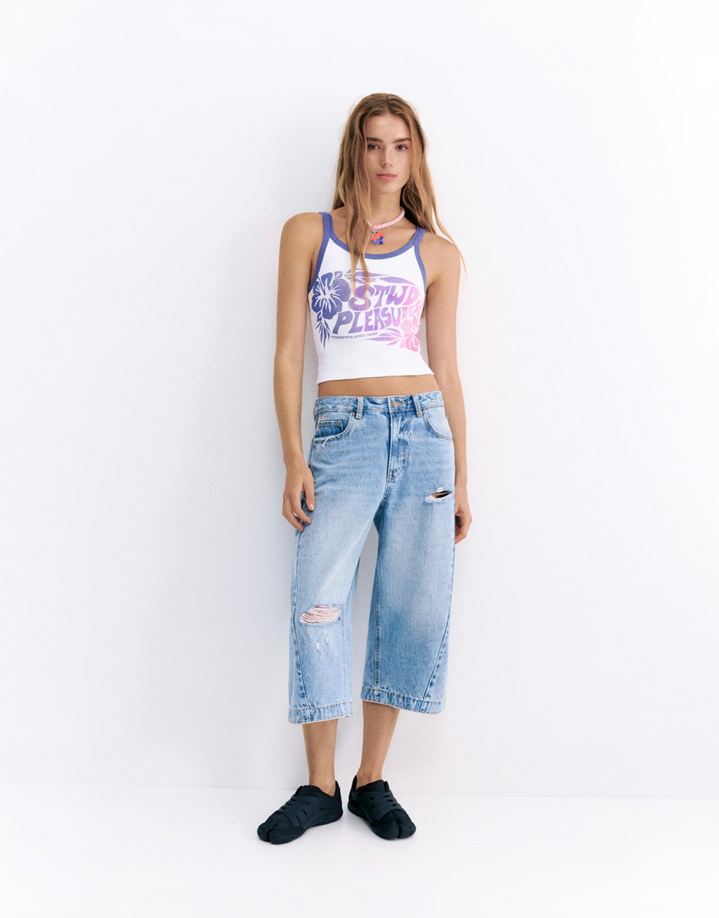 Pleasures x STWD tank top — White