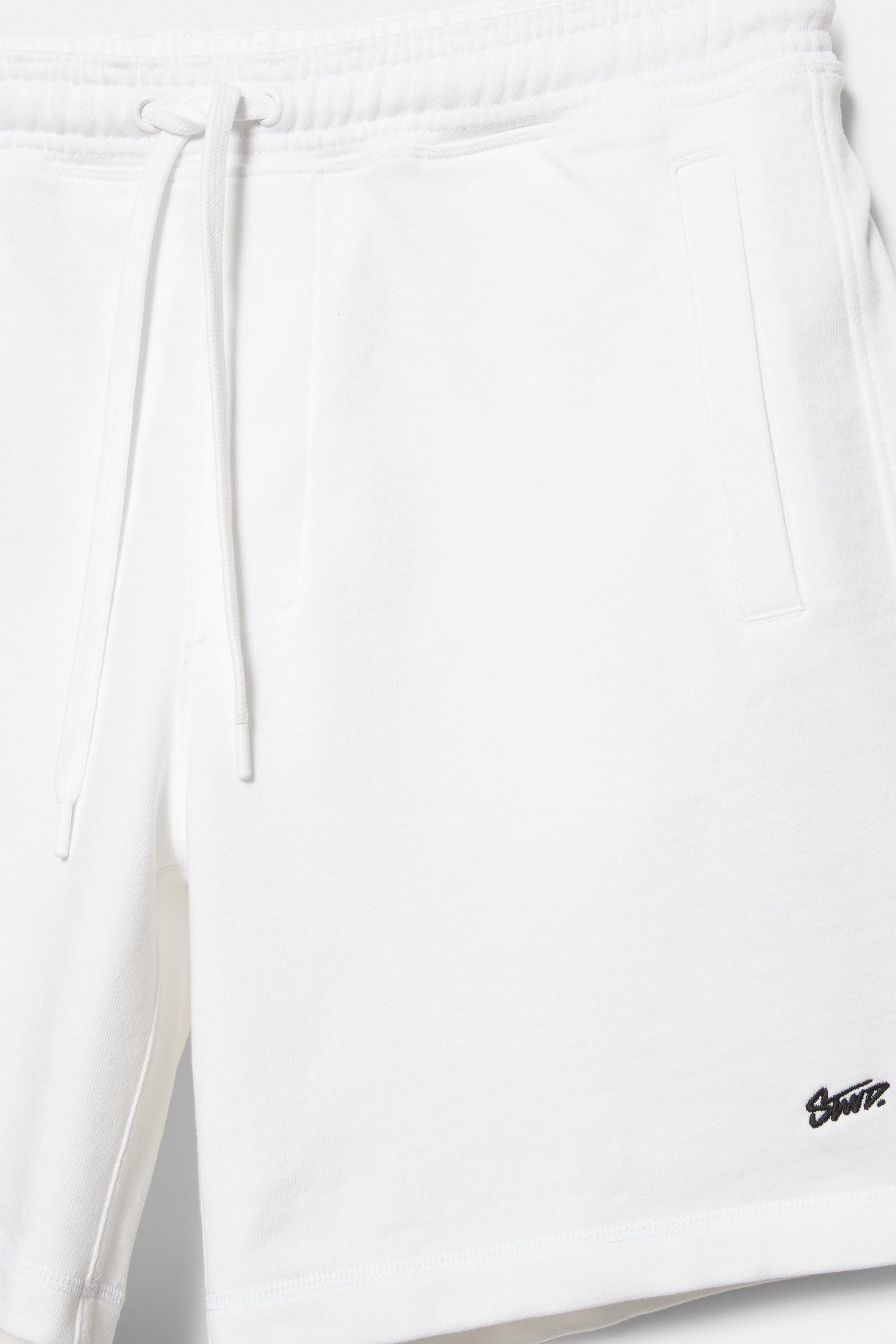 Logolu jogger bermuda şort - Görsel 5