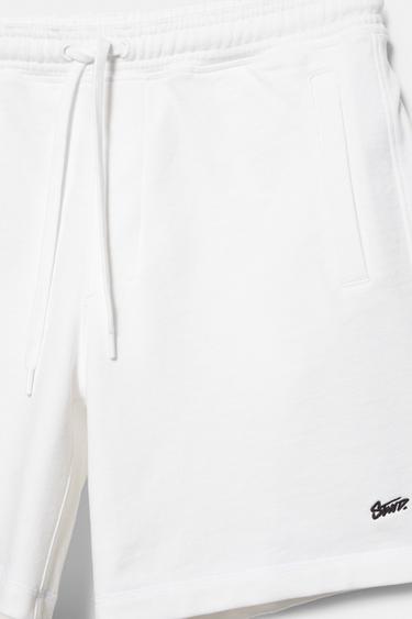 STWD jogger Bermuda shorts — White 8