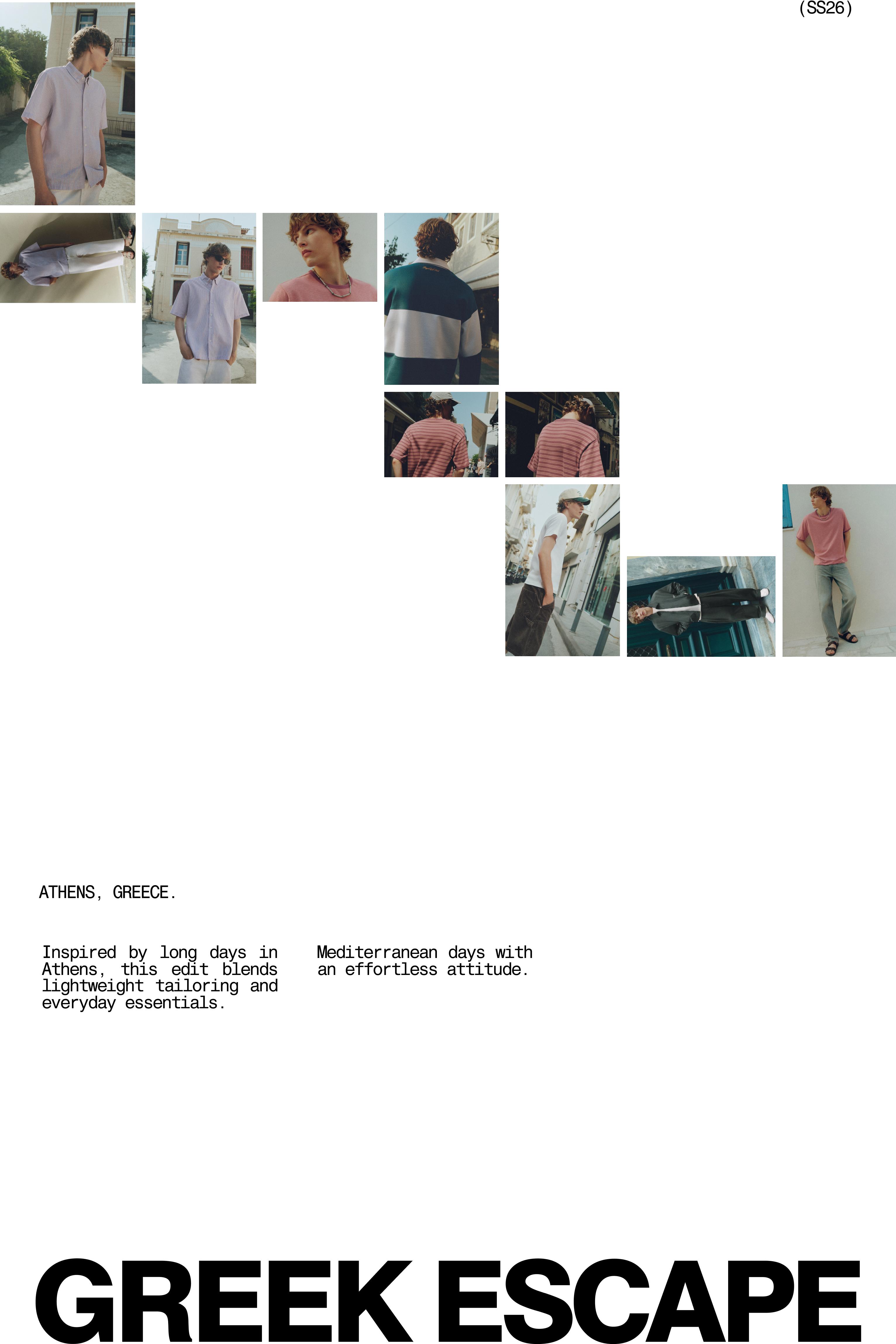 Darted barrel-leg trousers — Bluish green