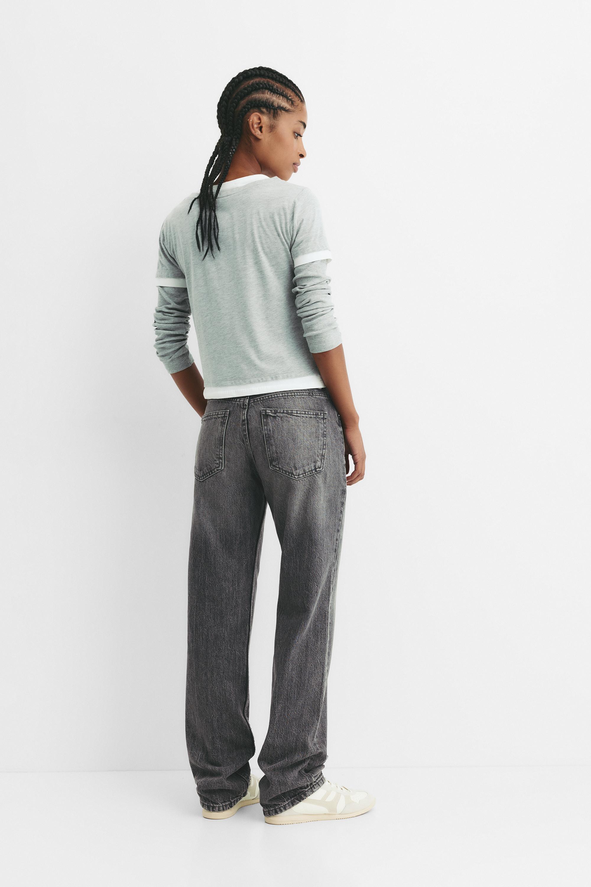 Orta bel straight fit jean - Görsel 131