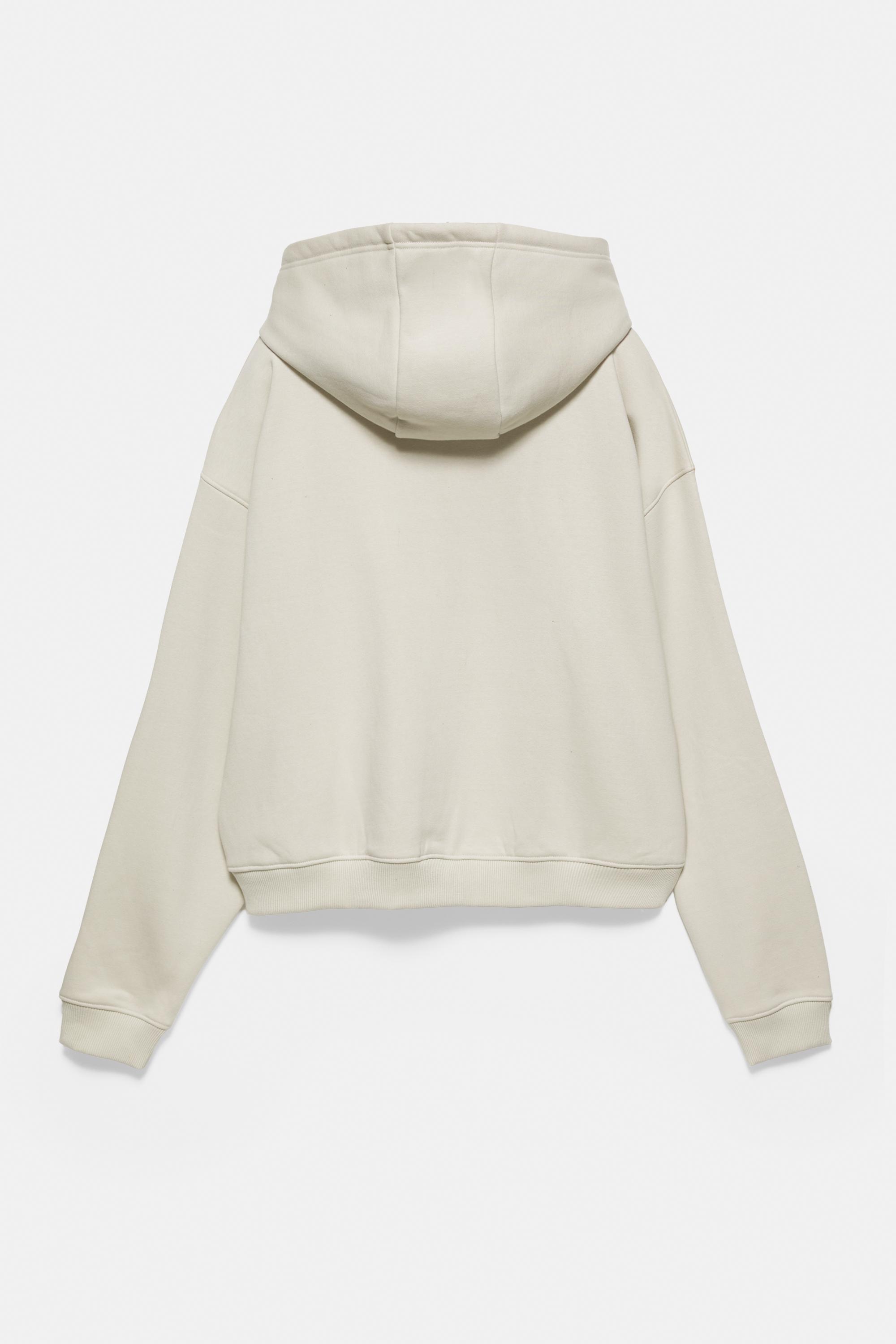 Zip-up hoodie — Ash