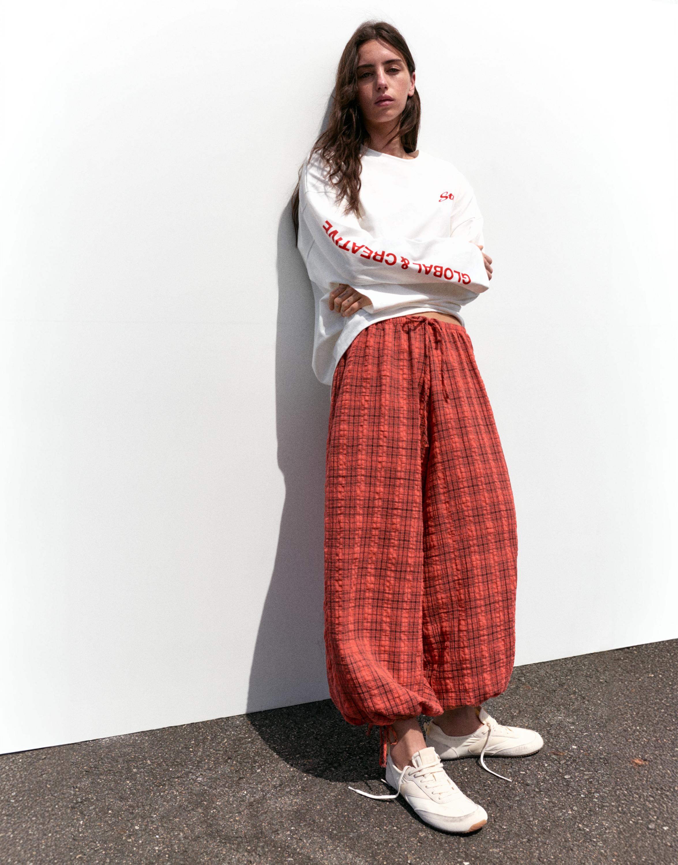 Long sleeve STWD T-shirt — Ice