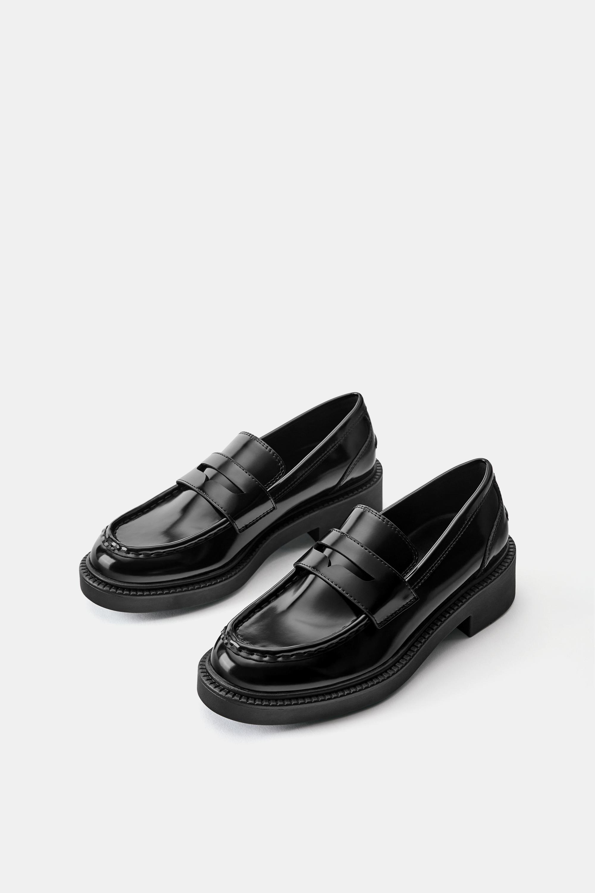 Block loafers — Black