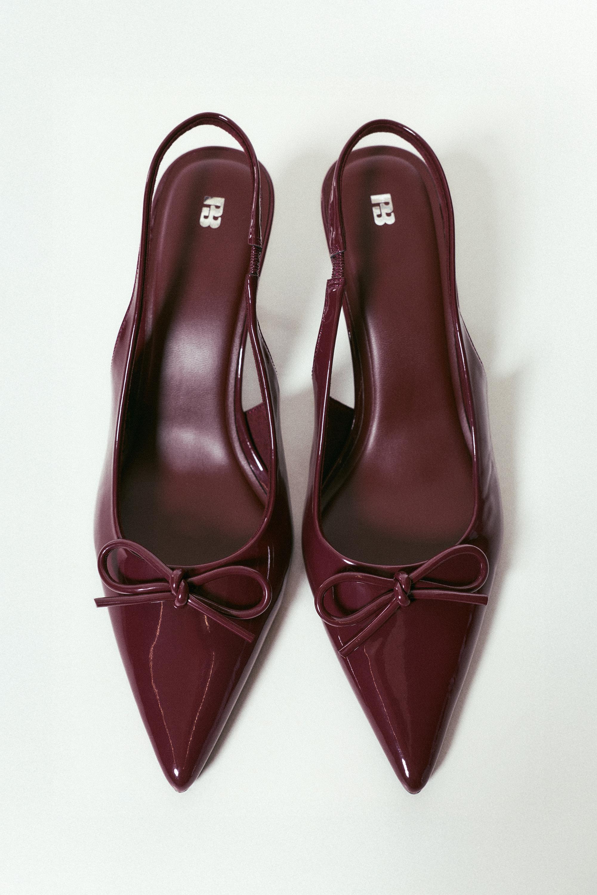 Fiyonk detaylı rugan topuklu ayakkabı - Görsel 70