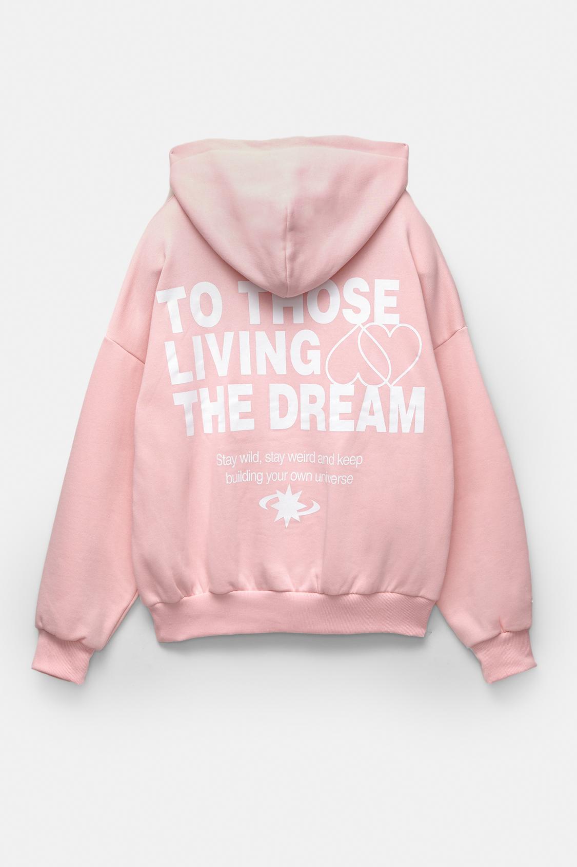 Floral Pull And Bear Hoodie Logo Hoodie With Slogan Pull&bear