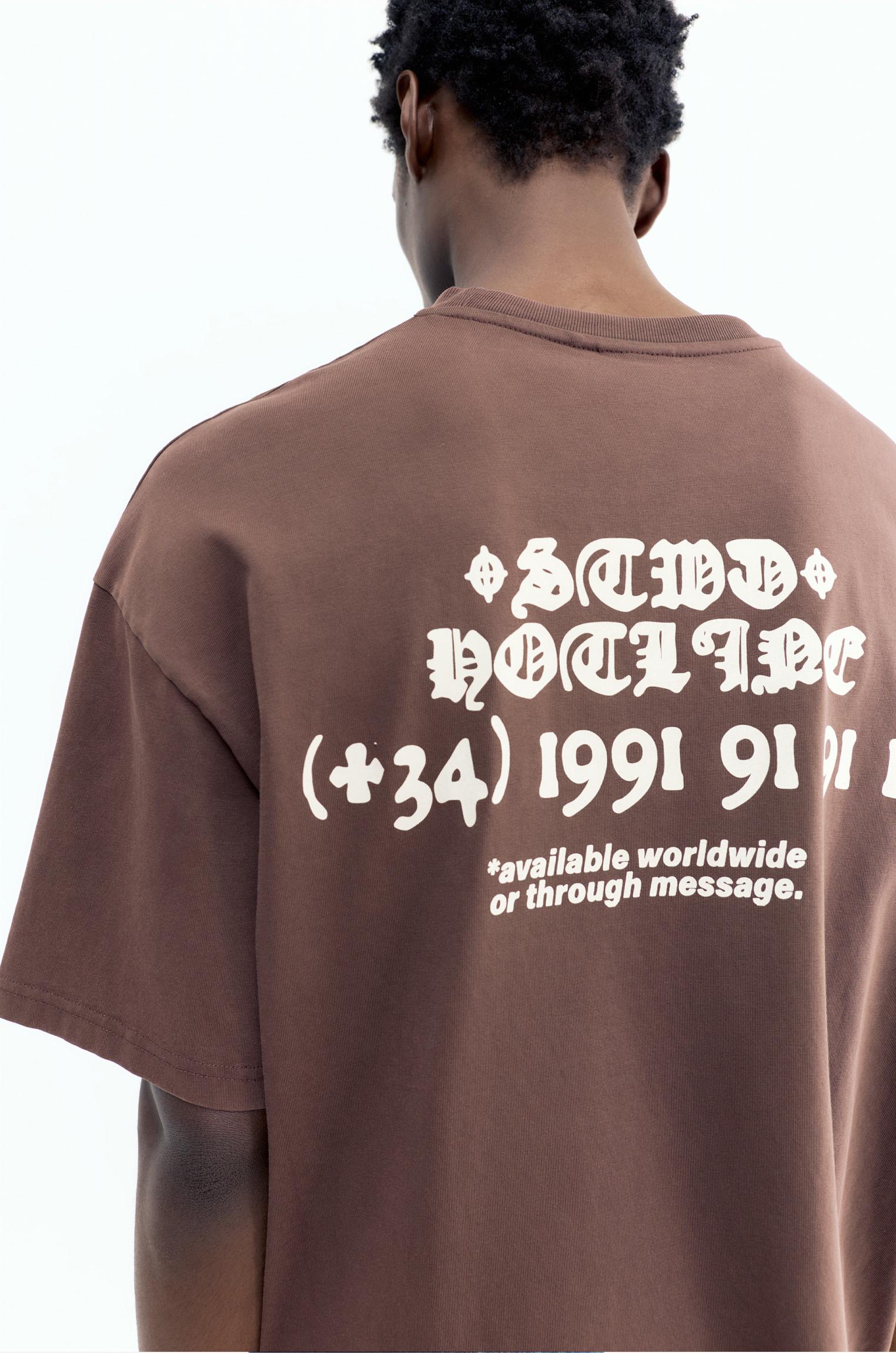 STWD T-shirt — Brown