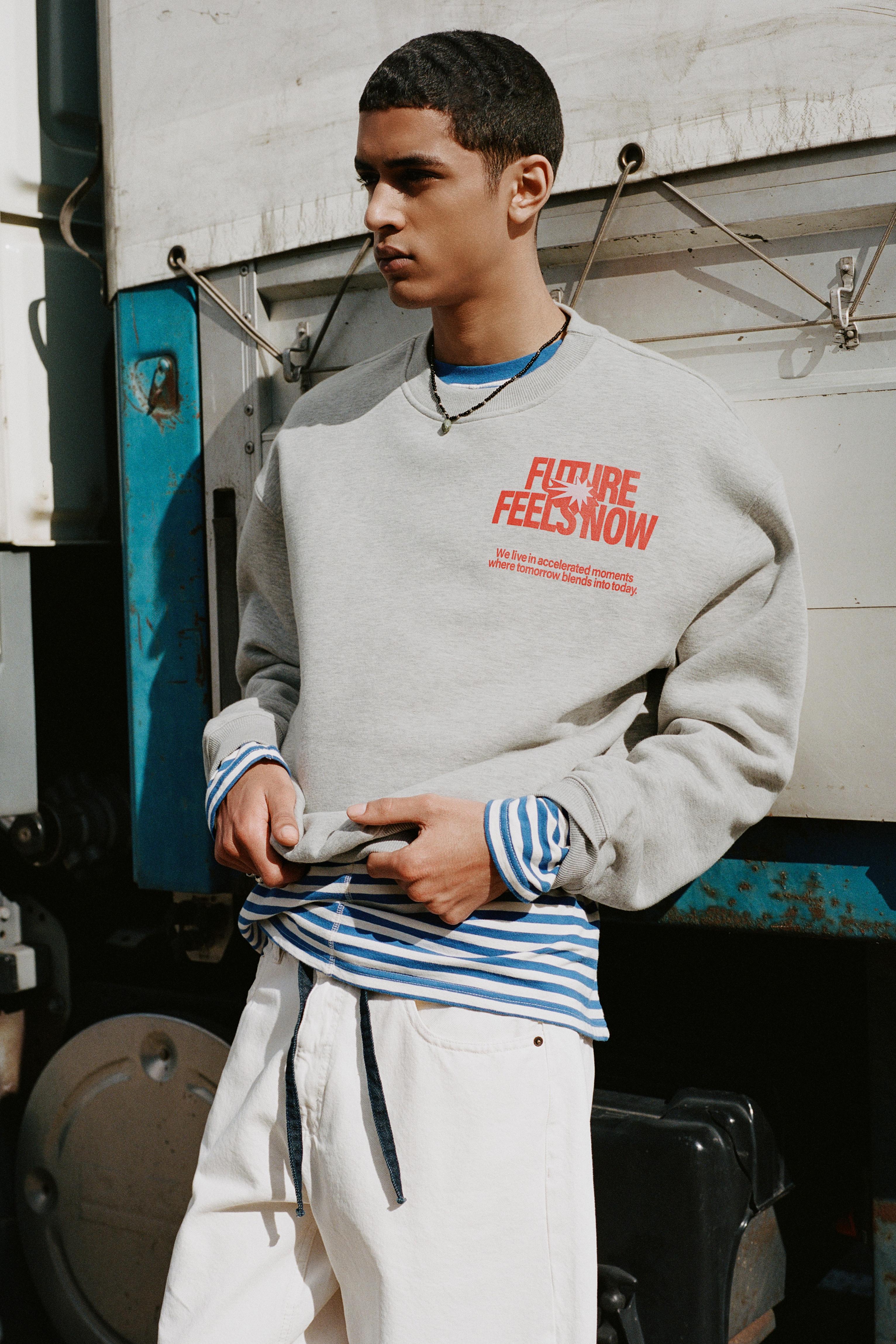 Gri Future sweatshirt - Görsel 18