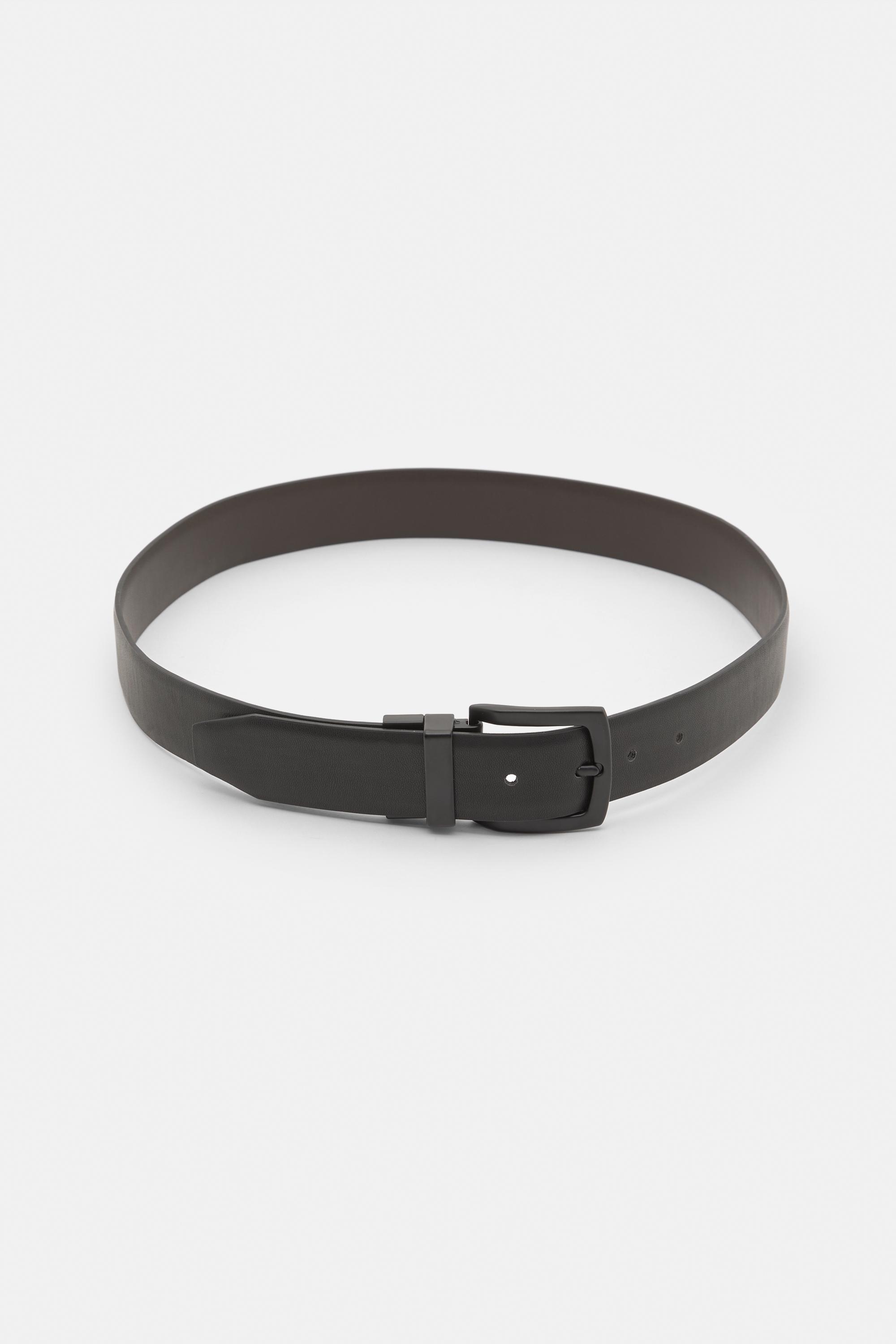 Reversible leather effect belt — Others