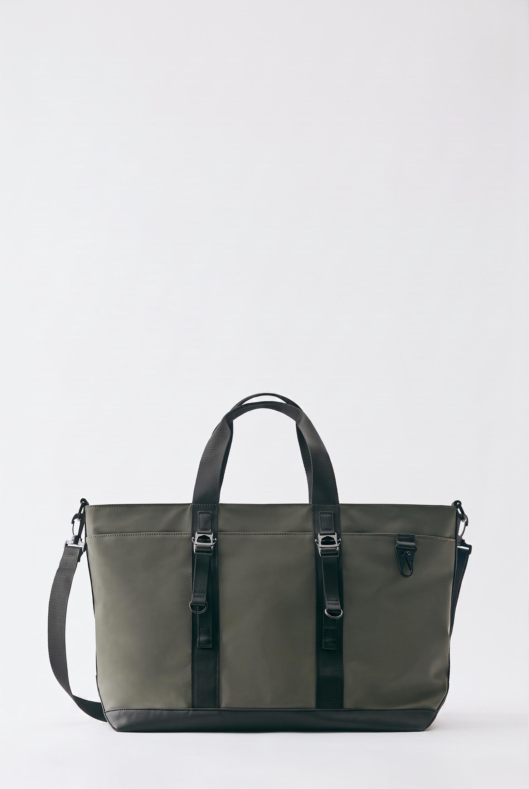 Technical shopper bag — Khaki