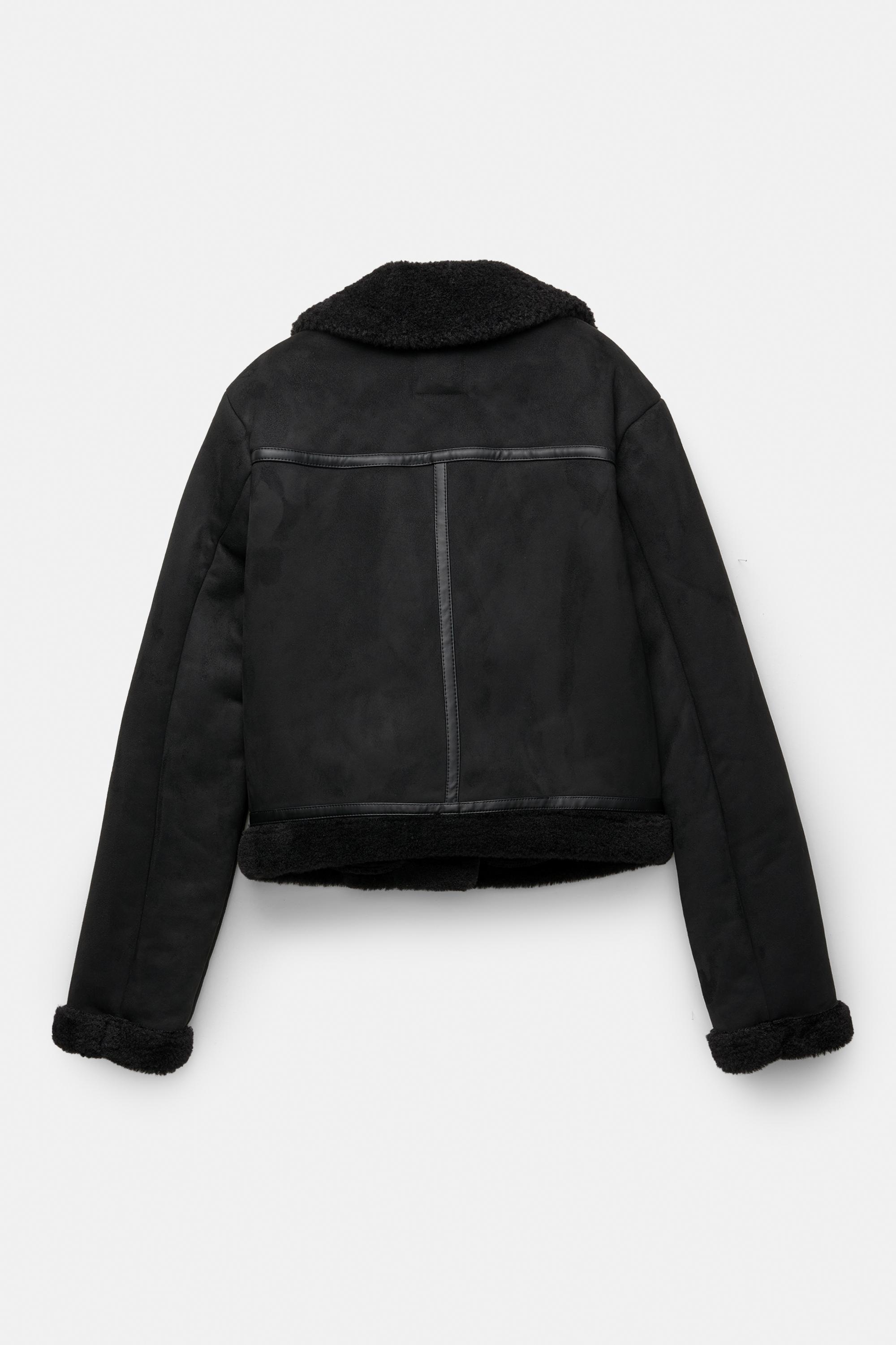 Short Reversible Jacket — Black