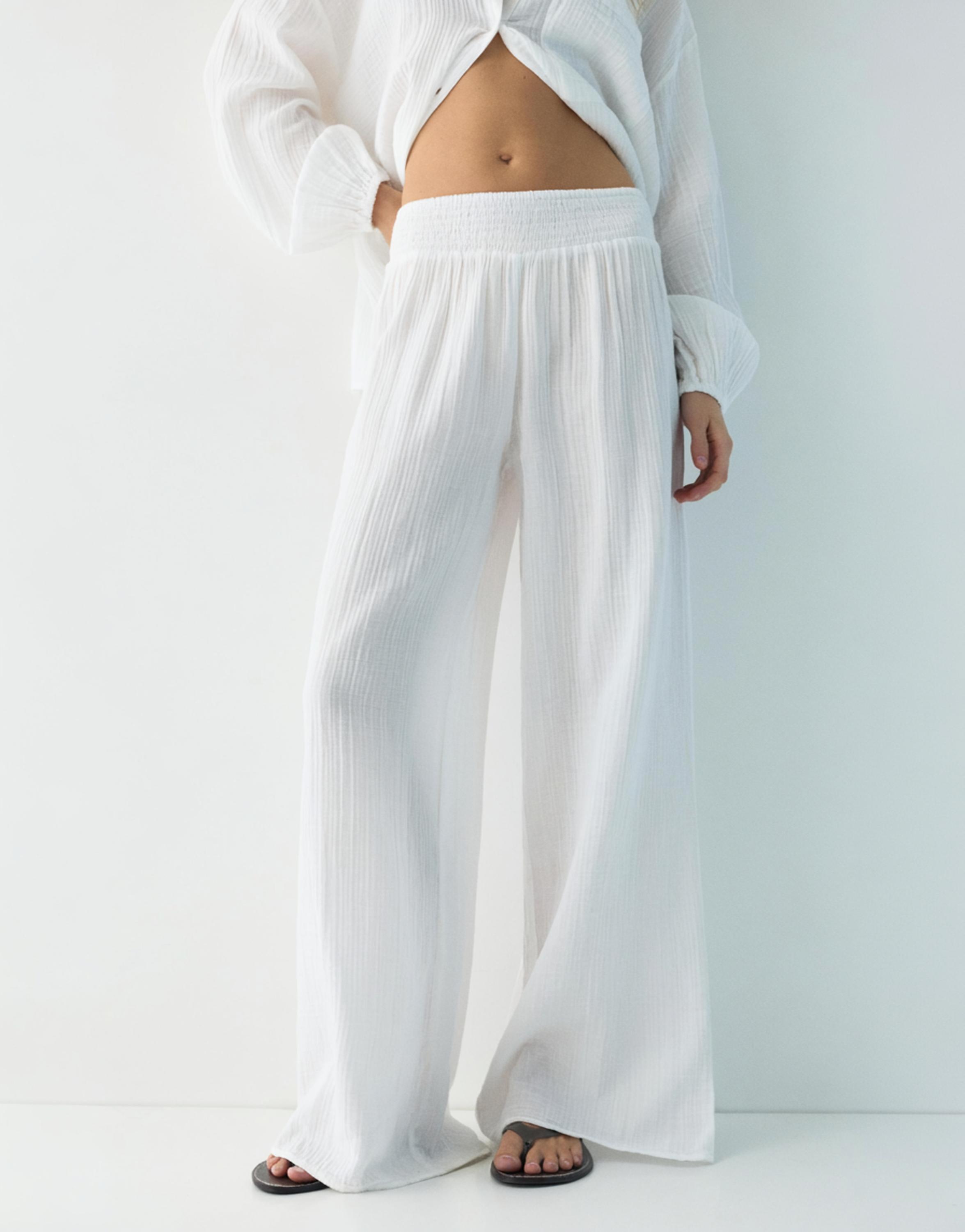 Gazeli görünümlü salaş pantolon - Görsel 26