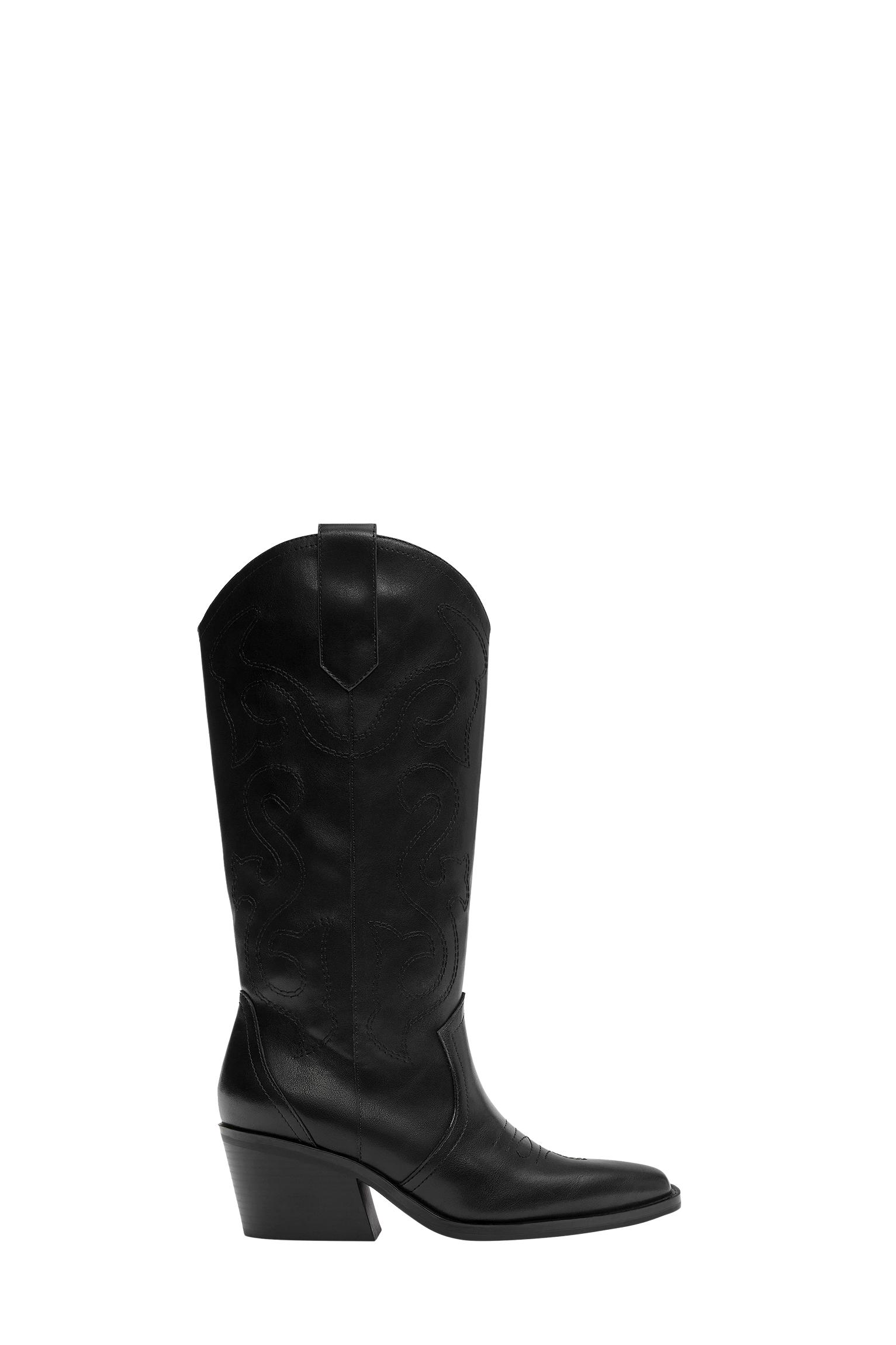 Cowboy boots — Black