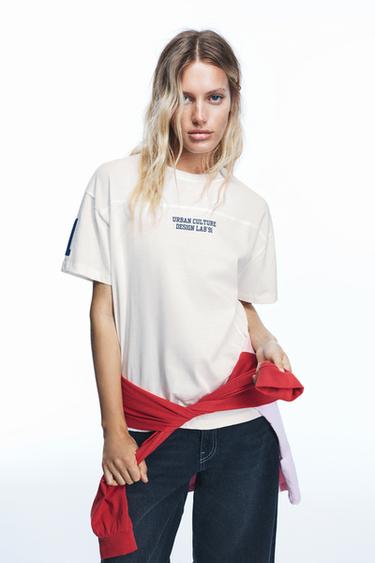 Graphic number short sleeve T-shirt — Ice 1