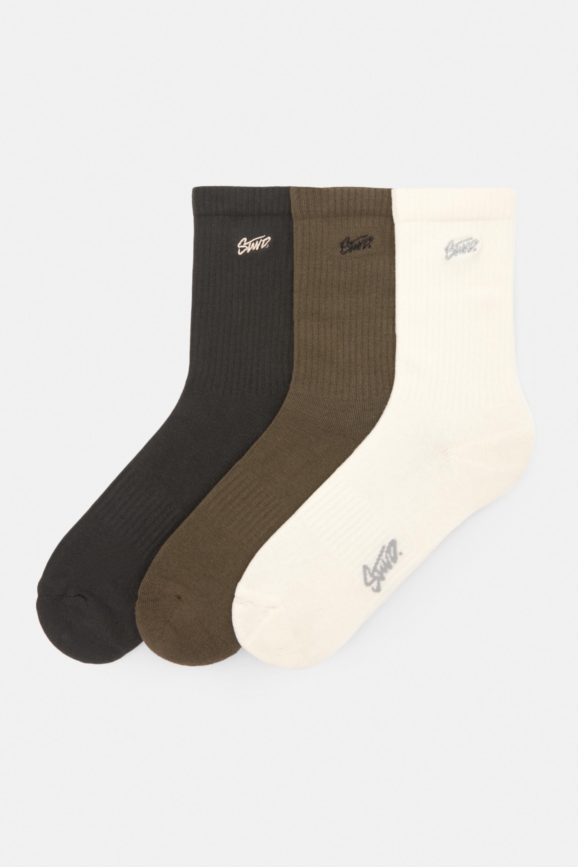Bestickte Hohe Stwd-Socken