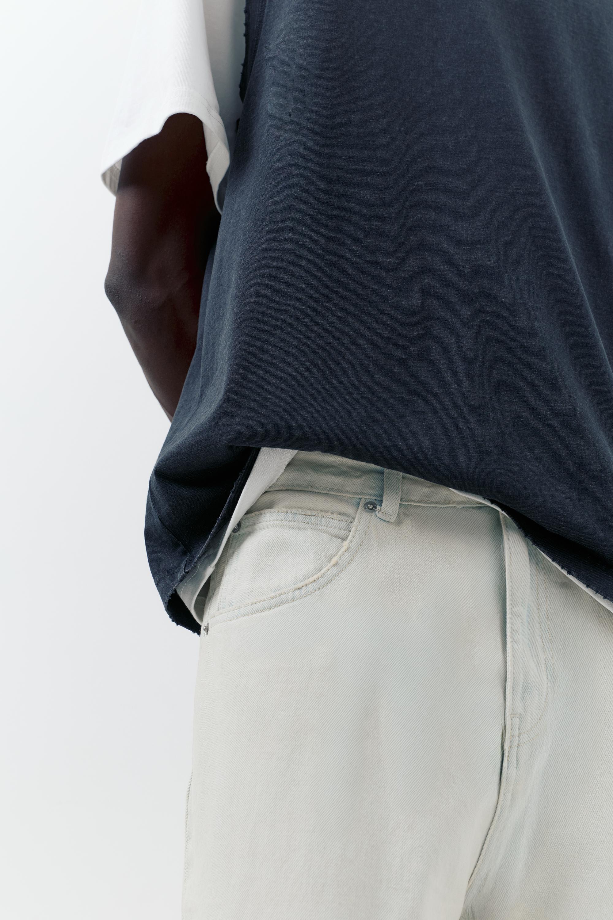Relaxed fit baggy jeans — Sky blue
