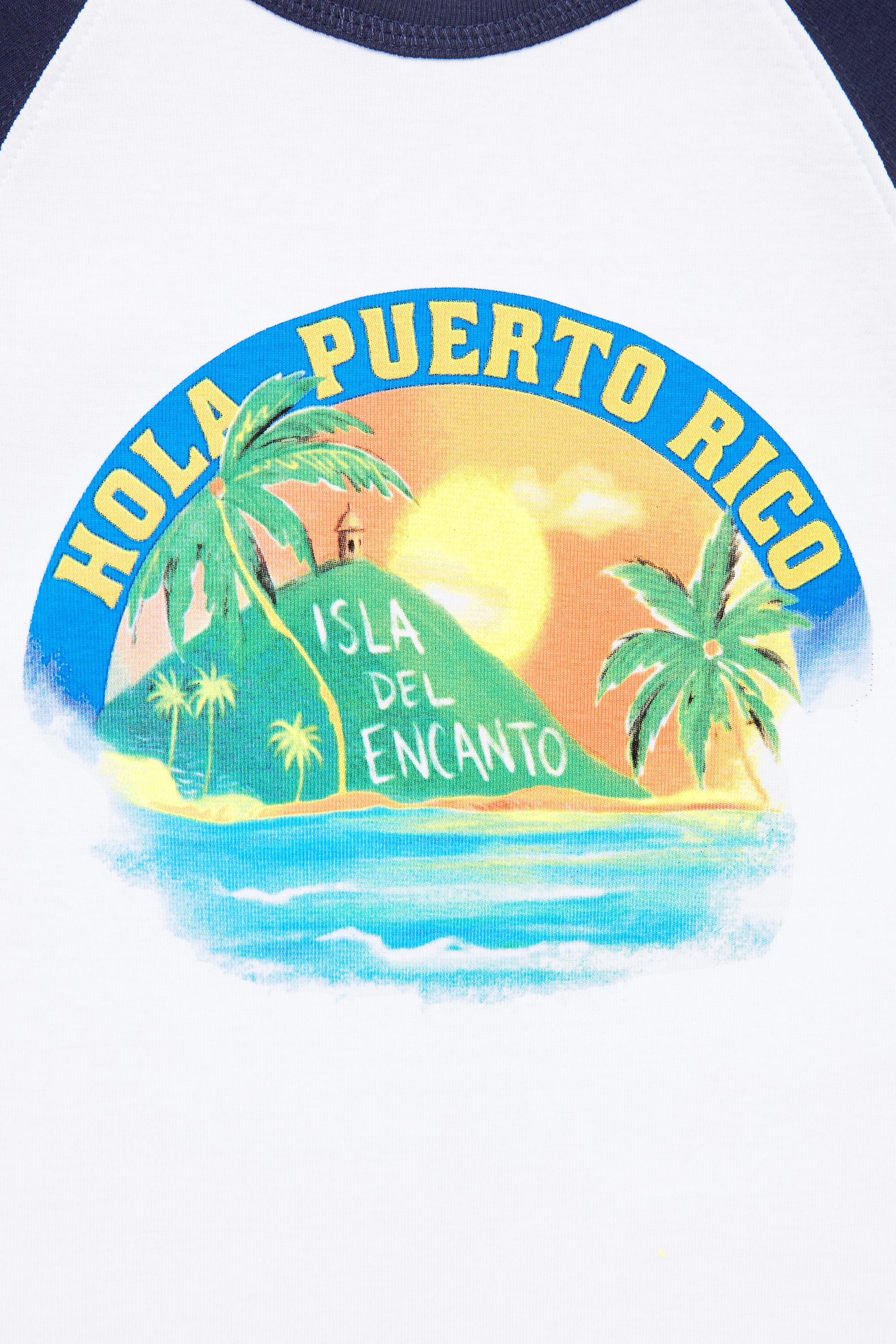 Puerto Rico graphic T-shirt — White