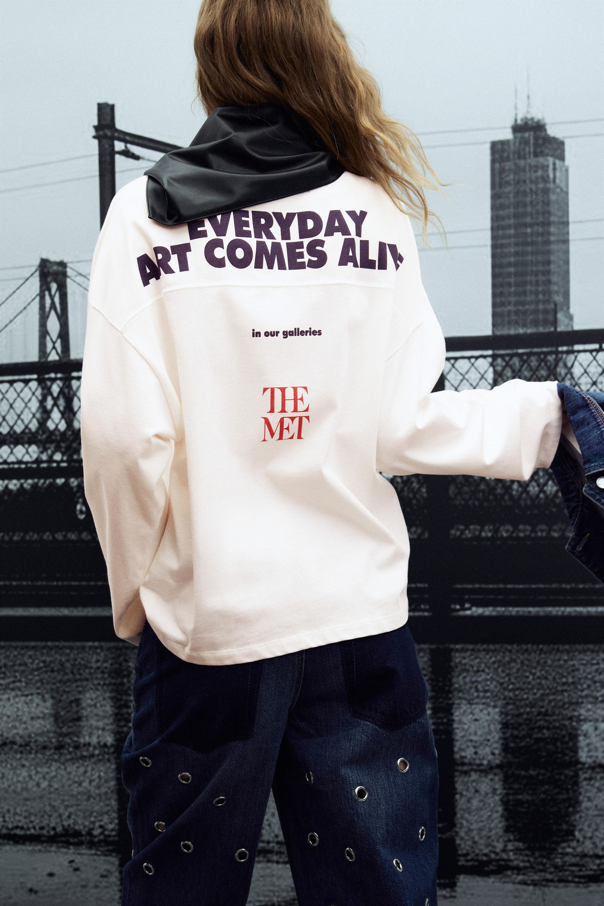 The Met beyaz t-shirt - Görsel 17