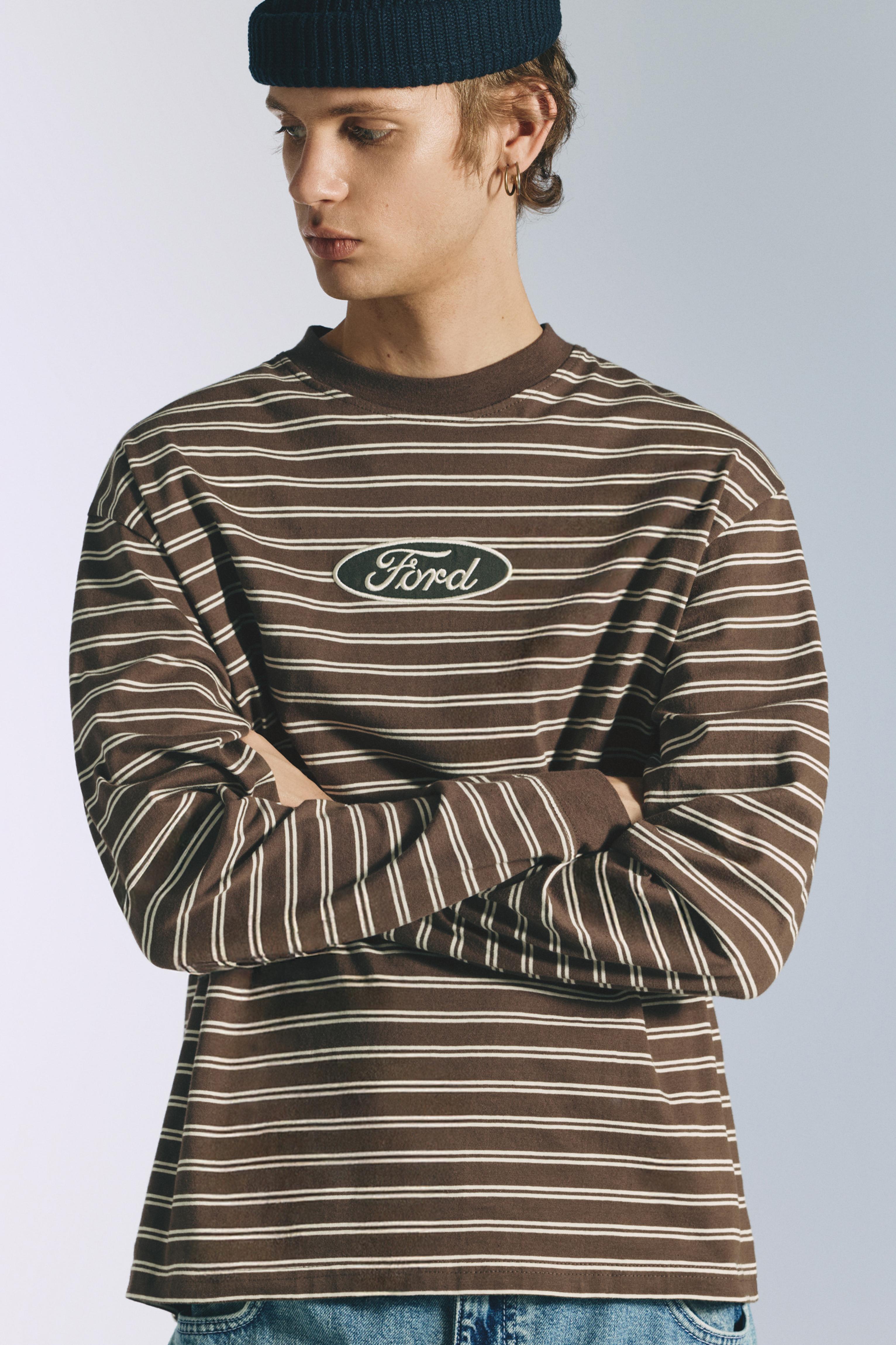 Ford çizgili t-shirt - Görsel 14