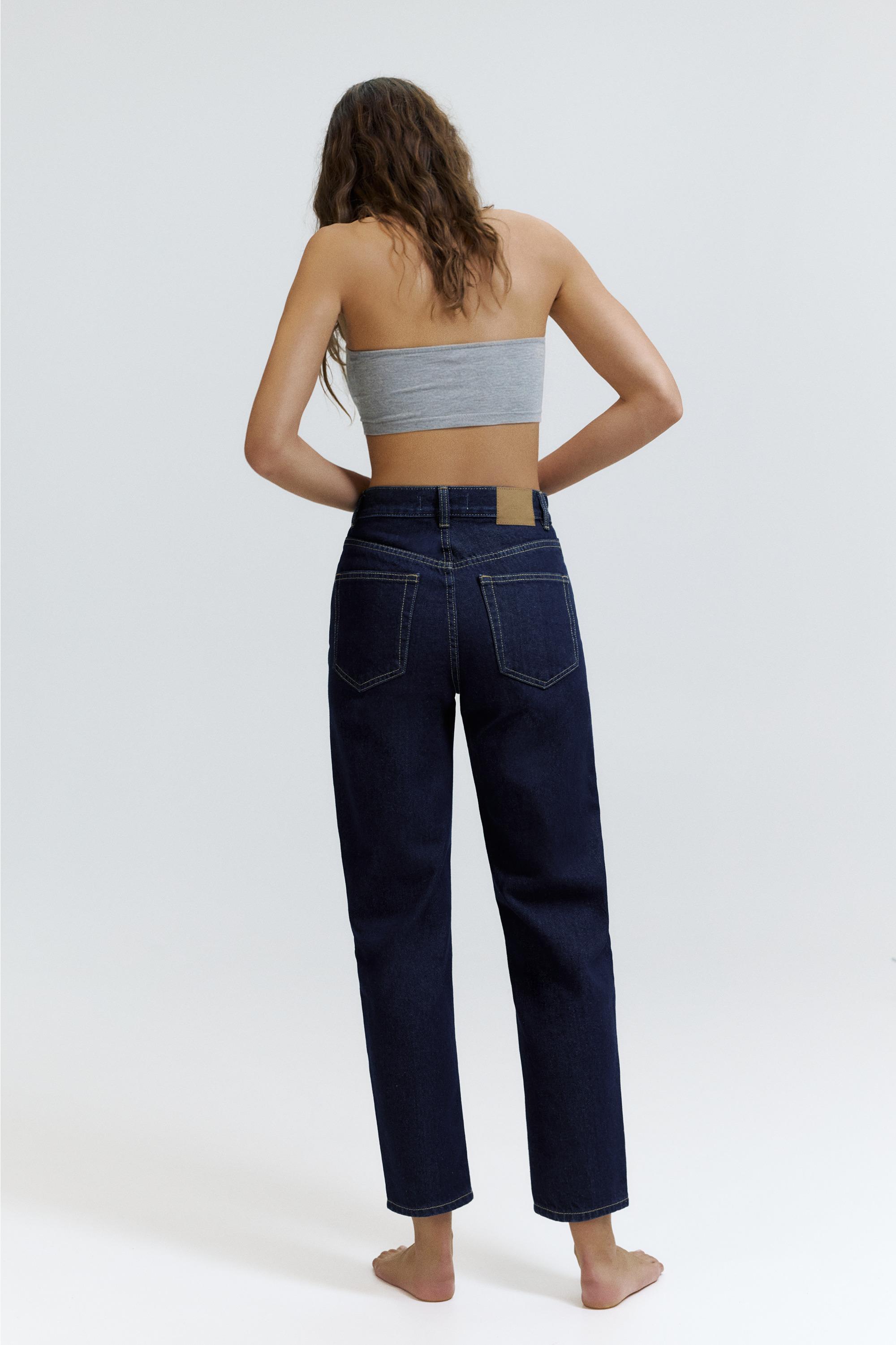 Mom fit yüksek bel jean - Görsel 191