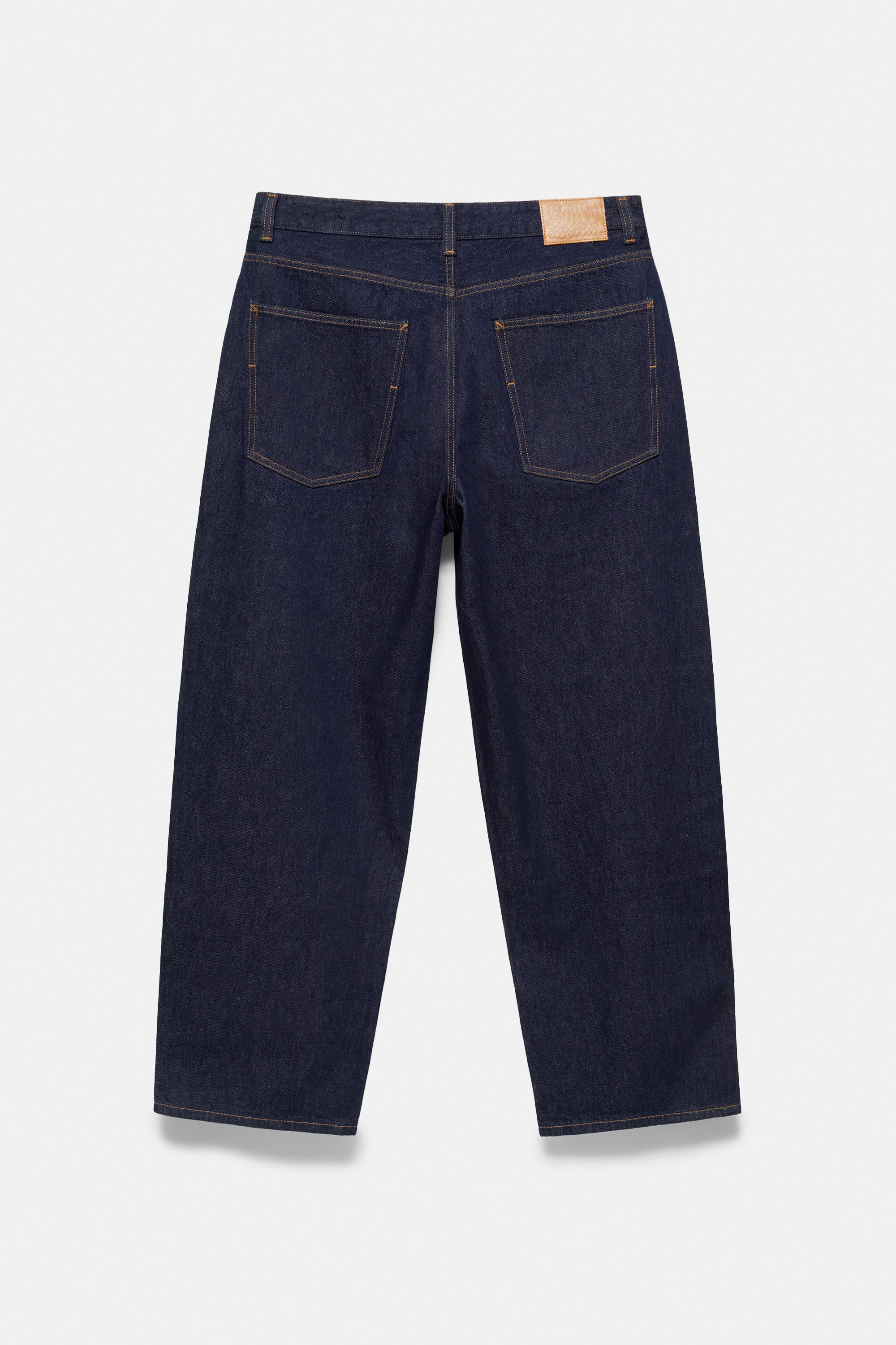 Relaxed baggy jeans — Navy