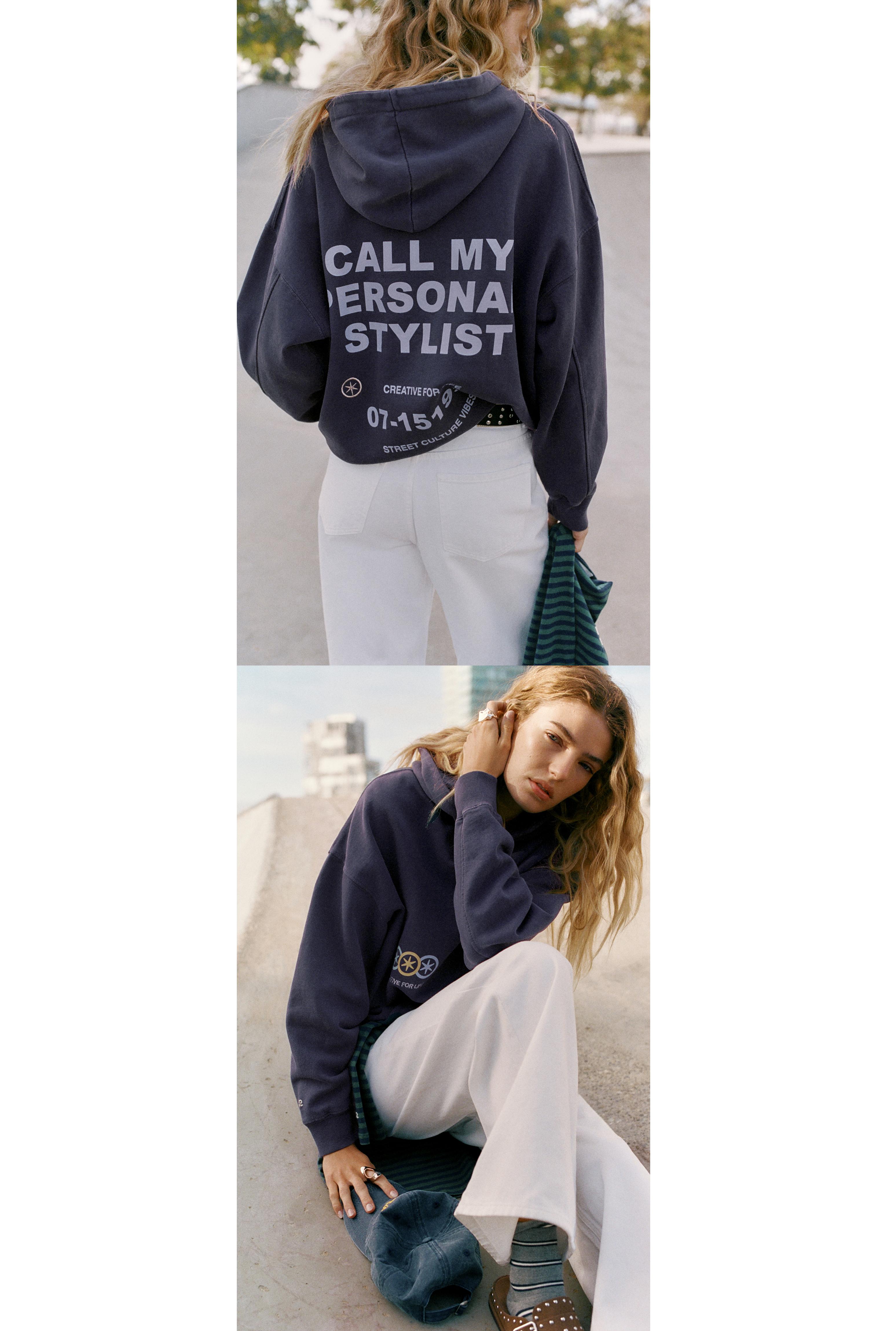 Personal Stylist kapüşonlu sweatshirt - Görsel 19